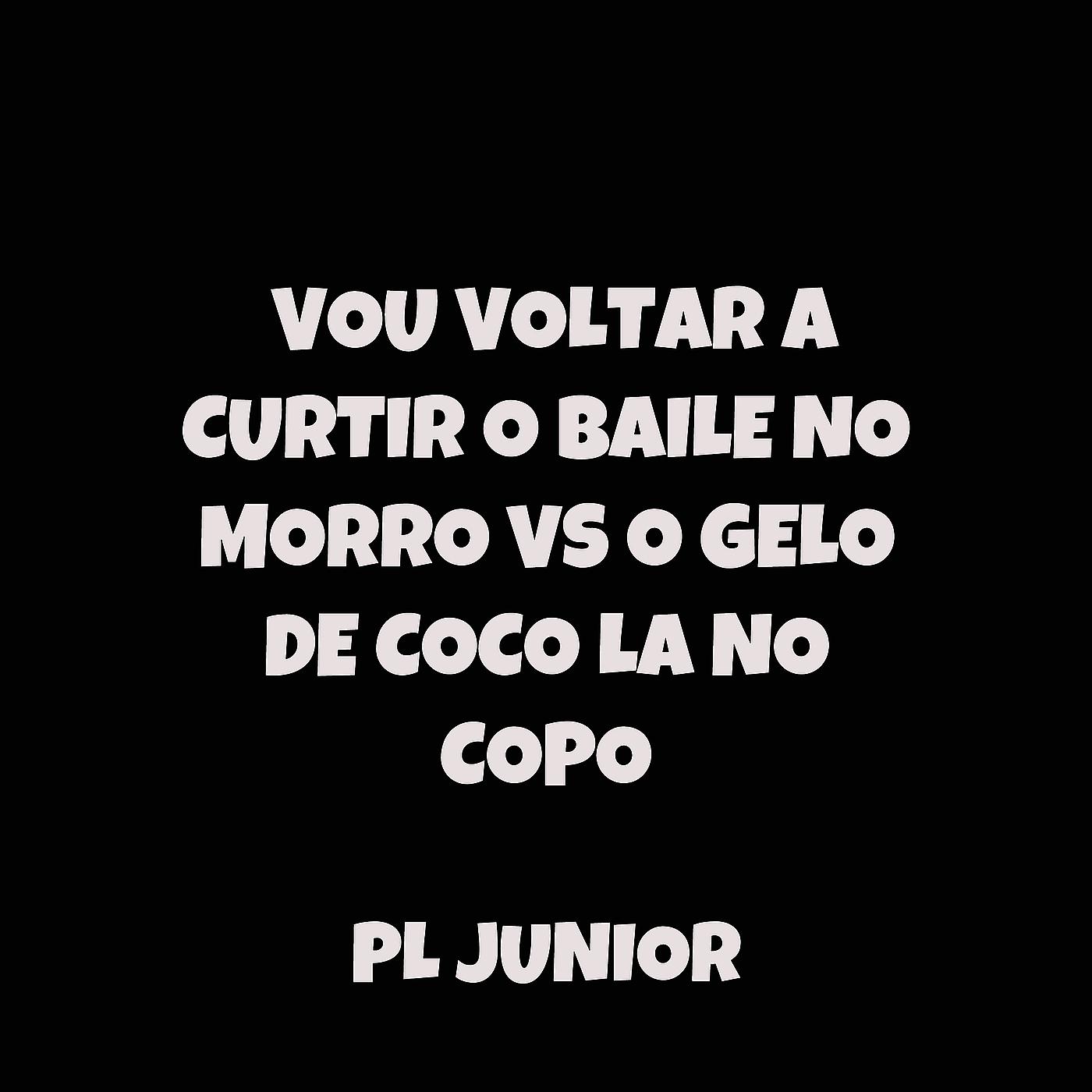 Постер альбома Vou Voltar a Curtir O Baile No Morro vs O Gelo De Coco La No Copo