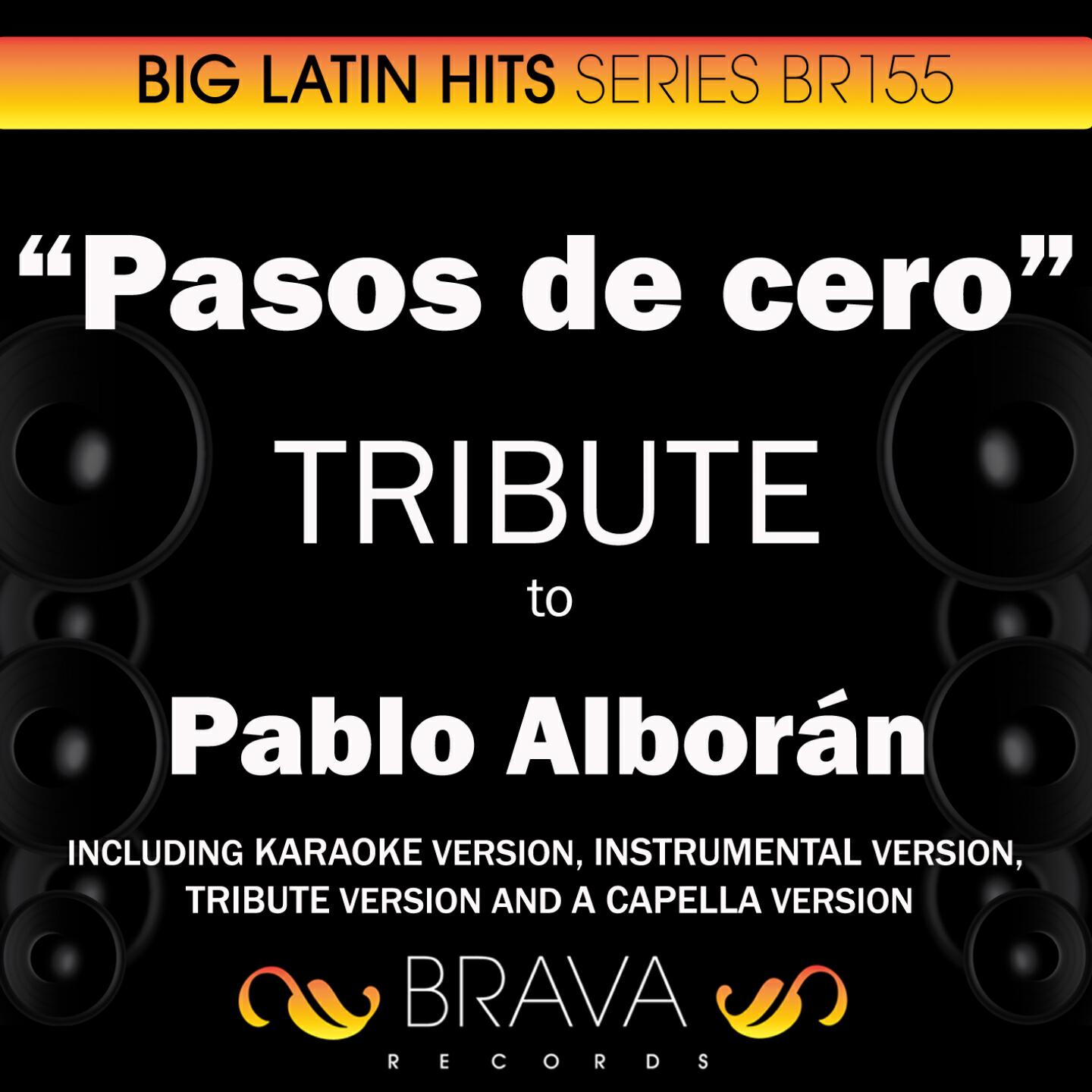 Brava HitMakers - Pasos de Cero (In The Style Of Pablo Alboran) [Karaoke Version]