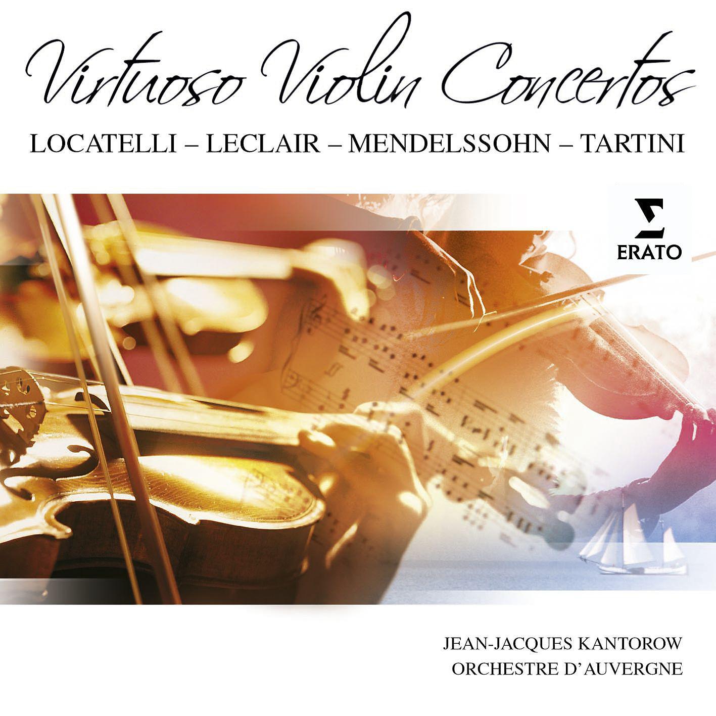 Постер альбома Virtuoso Violin Concertos