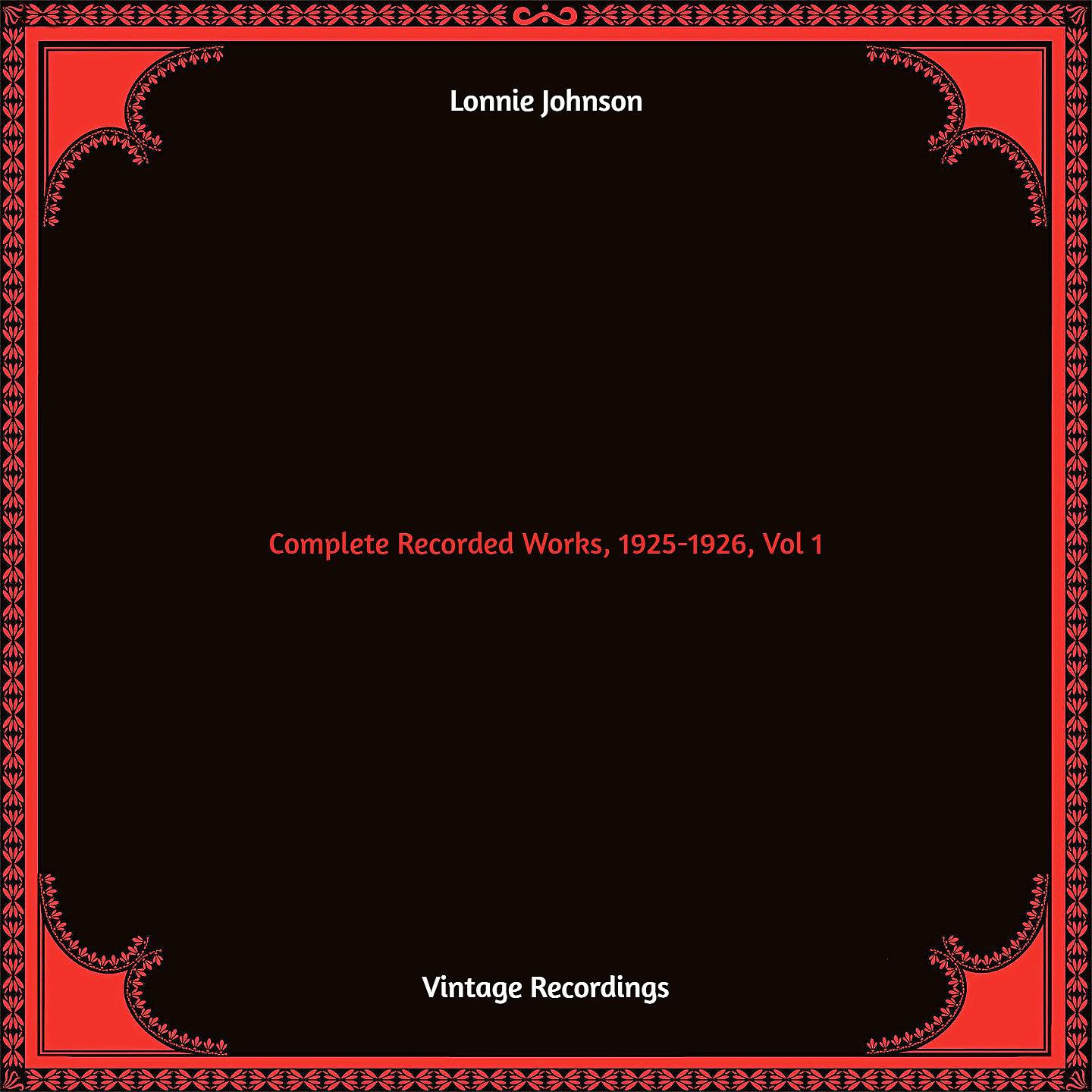 Постер альбома Complete Recorded Works, 1925-1926, Vol. 1
