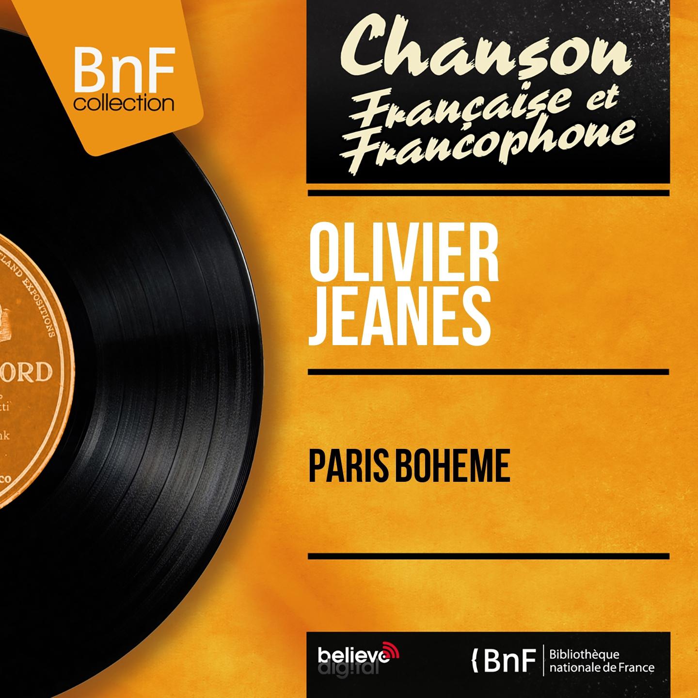 Постер альбома Paris bohème (Mono Version)