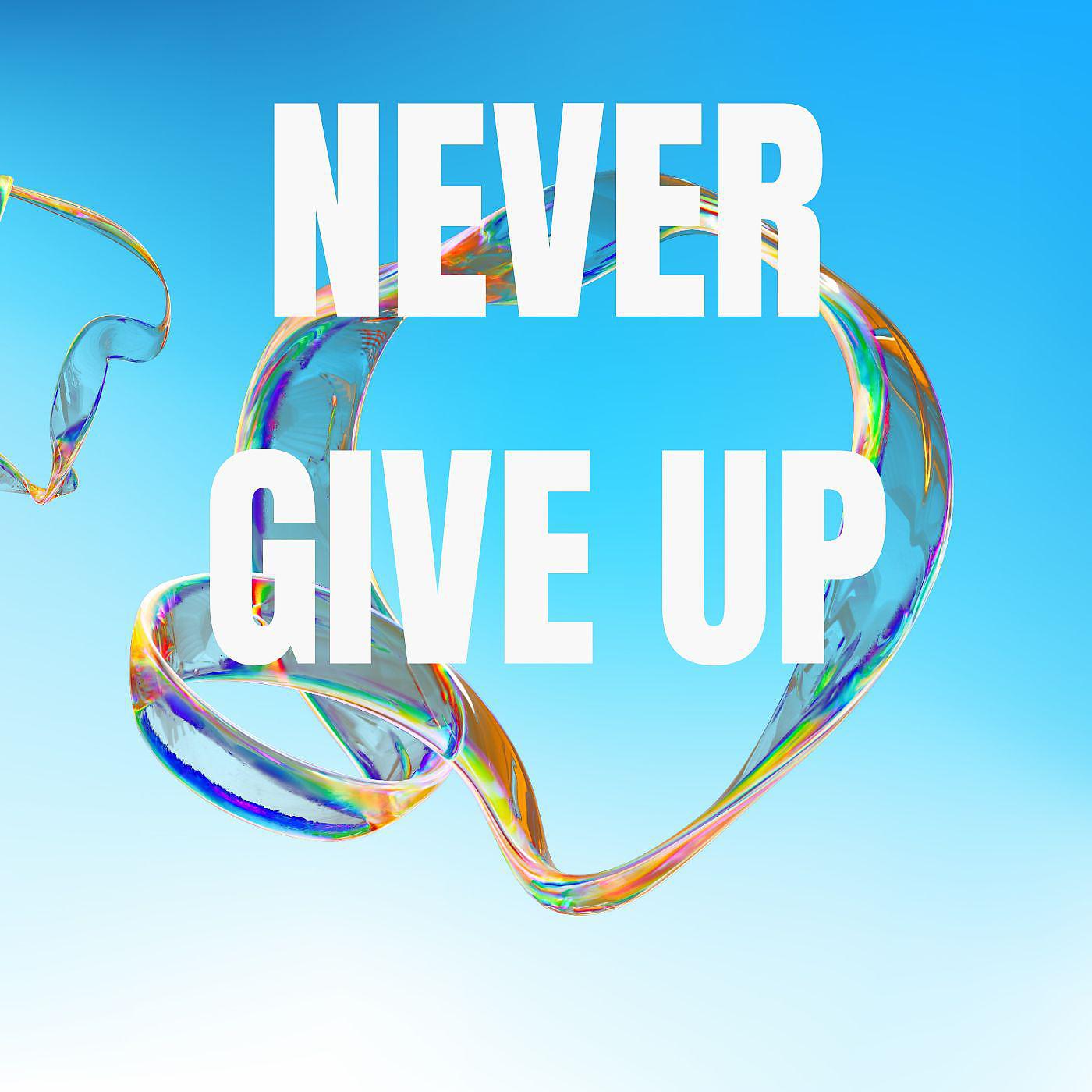 Постер альбома Never give up