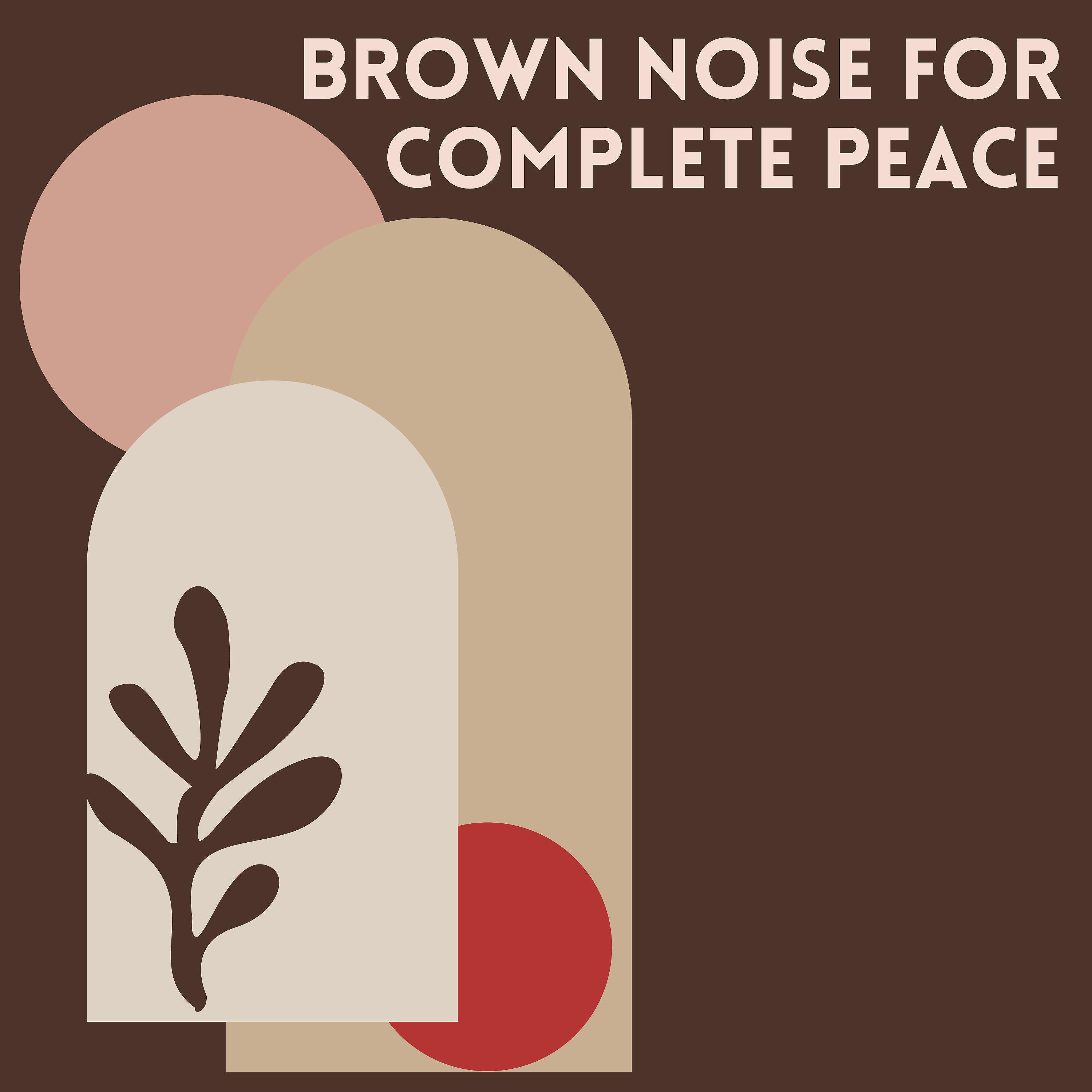 Постер альбома Brown Noise for Complete Peace