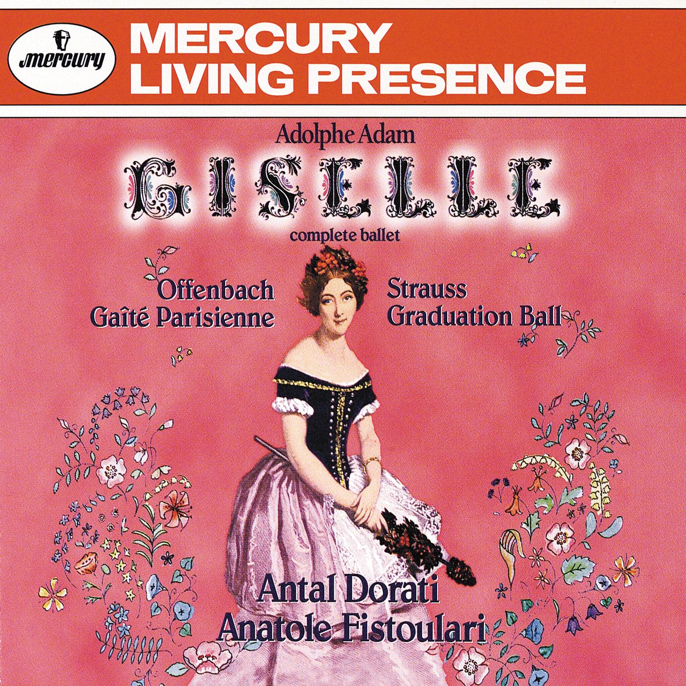 Постер альбома Adam: Giselle/Offenbach: Gaité Parisienne; Strauss, J. II: Graduation Ball