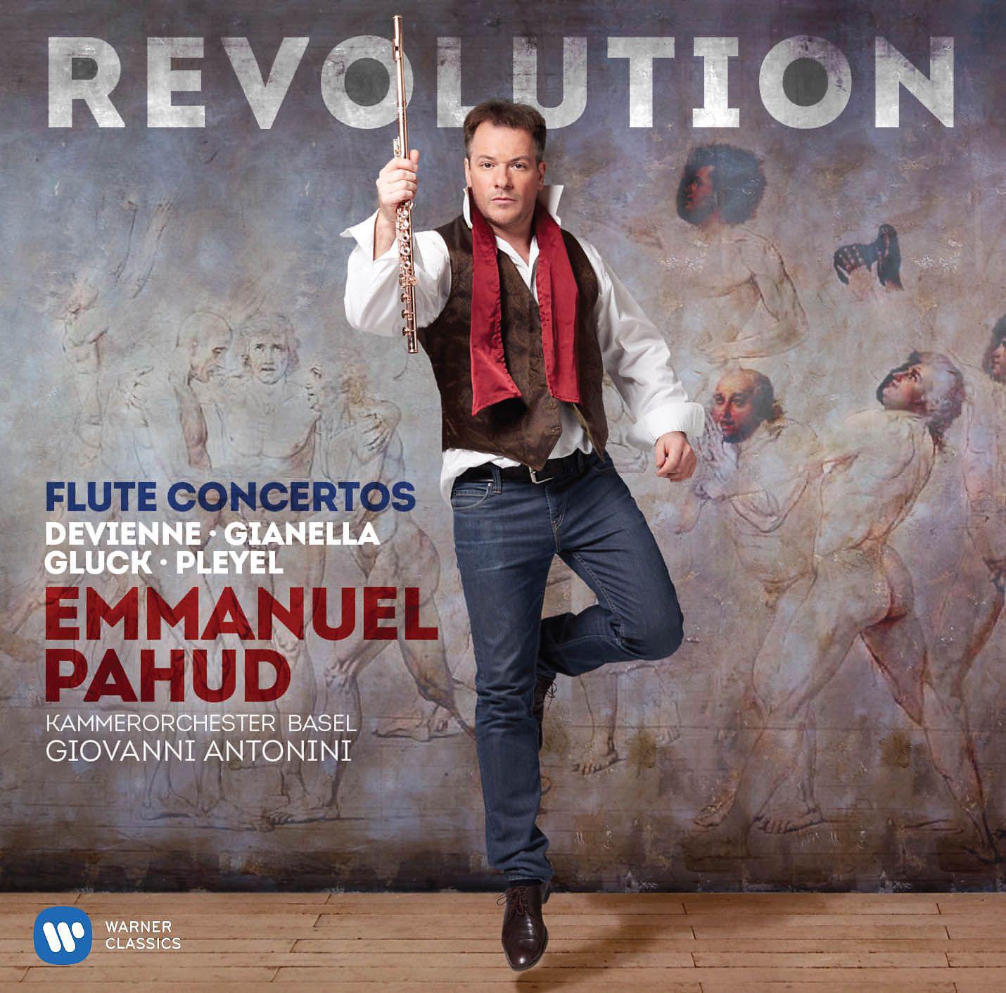 Постер альбома Revolution - Flute Concertos by Devienne, Gianella, Gluck & Pleyel