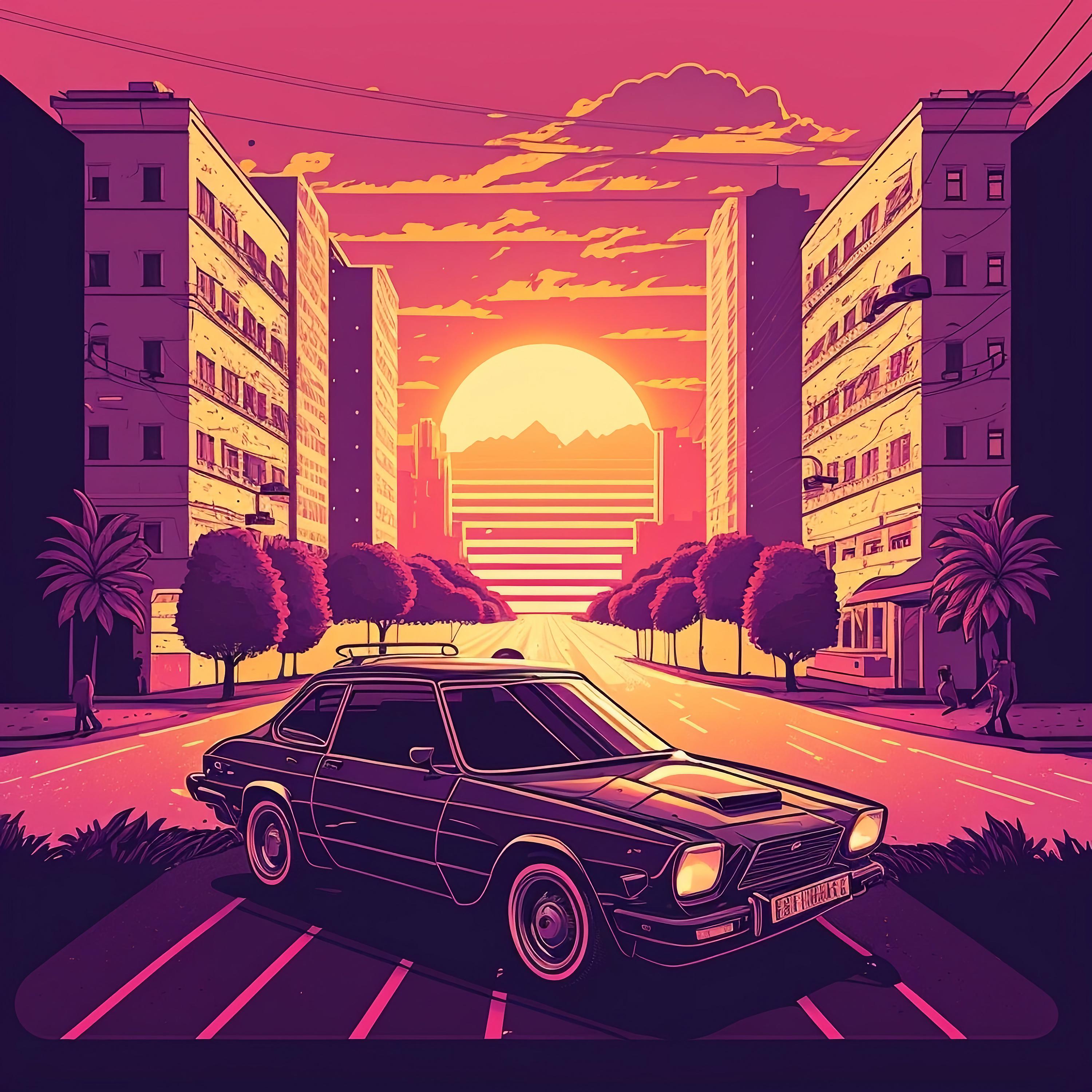 Постер альбома Retro Neon Drive