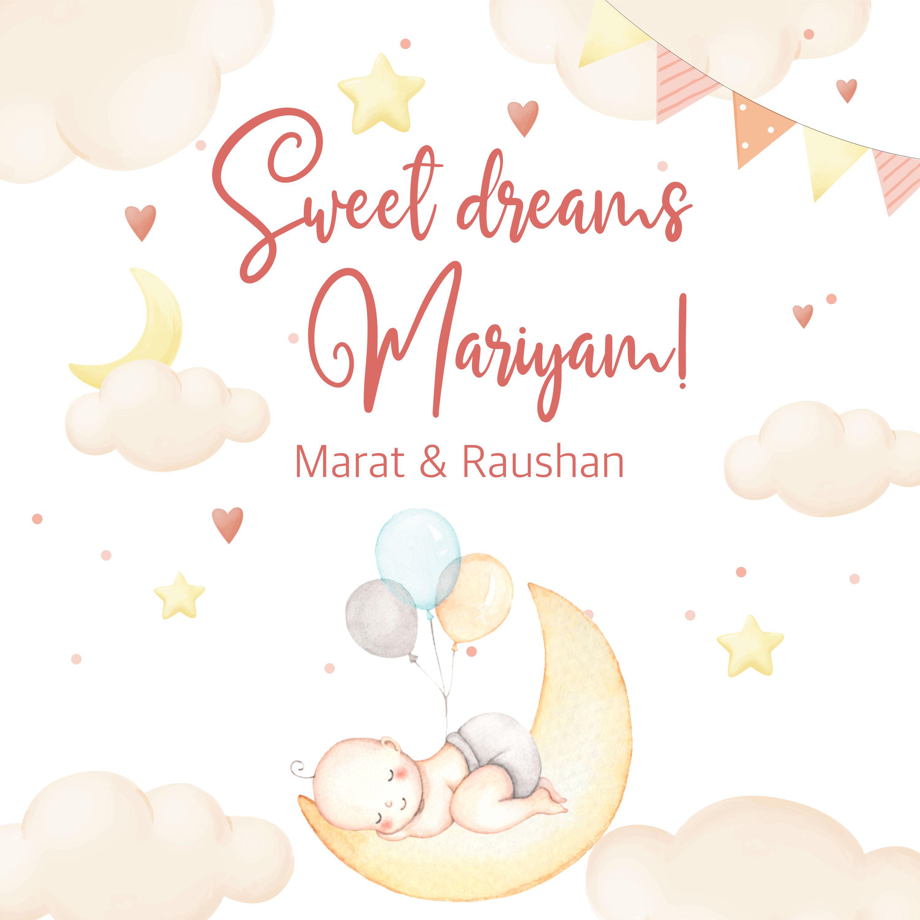 Постер альбома Sweet dreams Mariyam