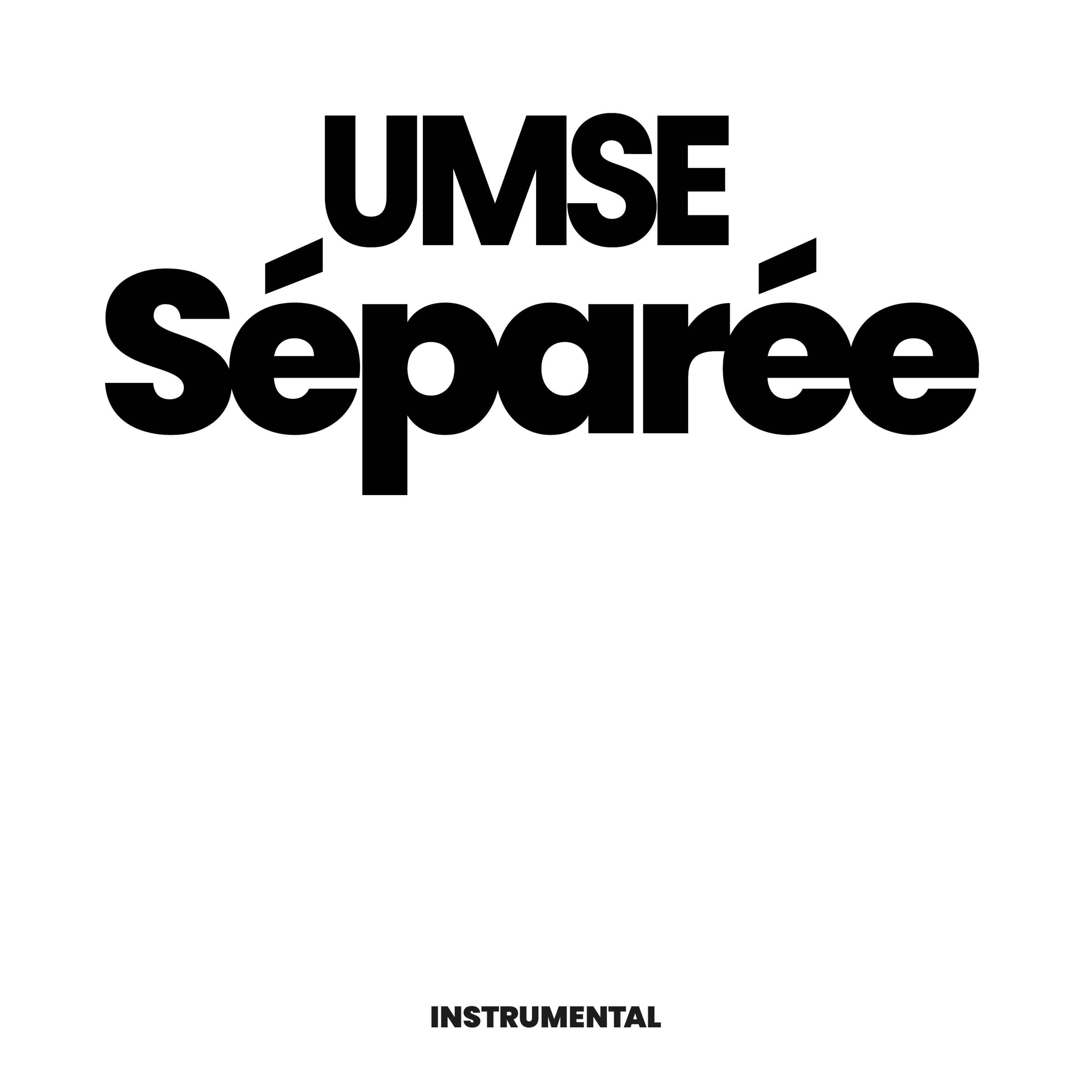 Постер альбома Séparée (Instrumentals)