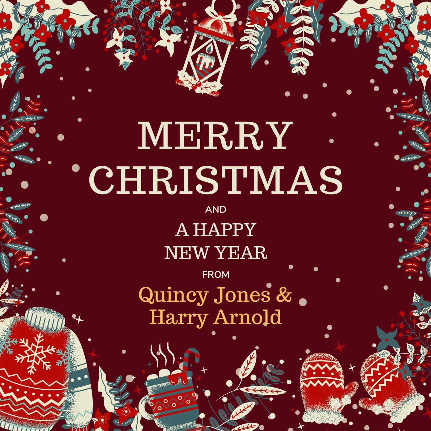 Постер альбома Merry Christmas and A Happy New Year from Quincy Jones & Harry Arnold