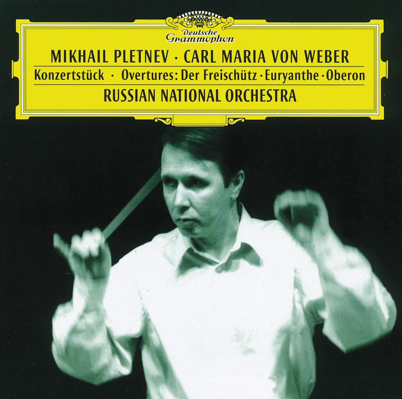 Постер альбома Weber: Konzertstück; Overtures: Der Freischütz · Euryanthe · Oberon