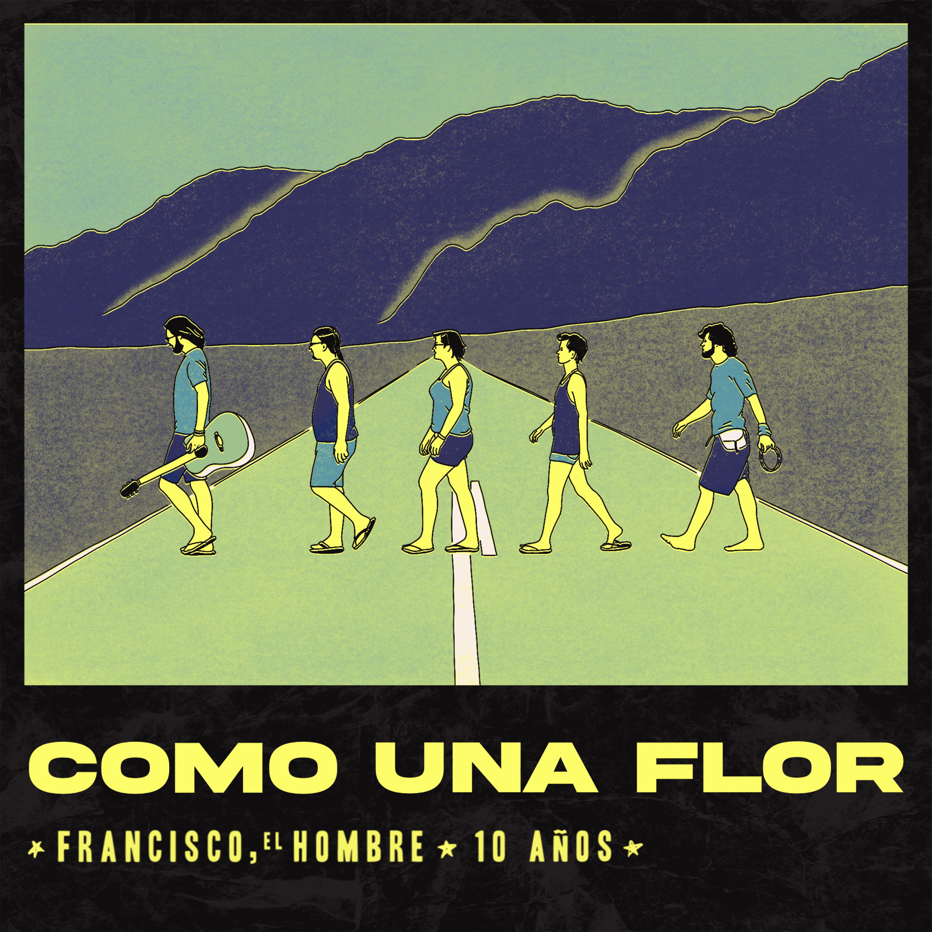 Постер альбома Como una Flor - 10 AÑOS