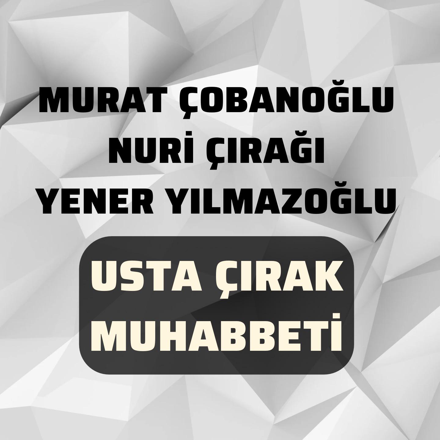 Постер альбома Usta Çırak Muhabbeti