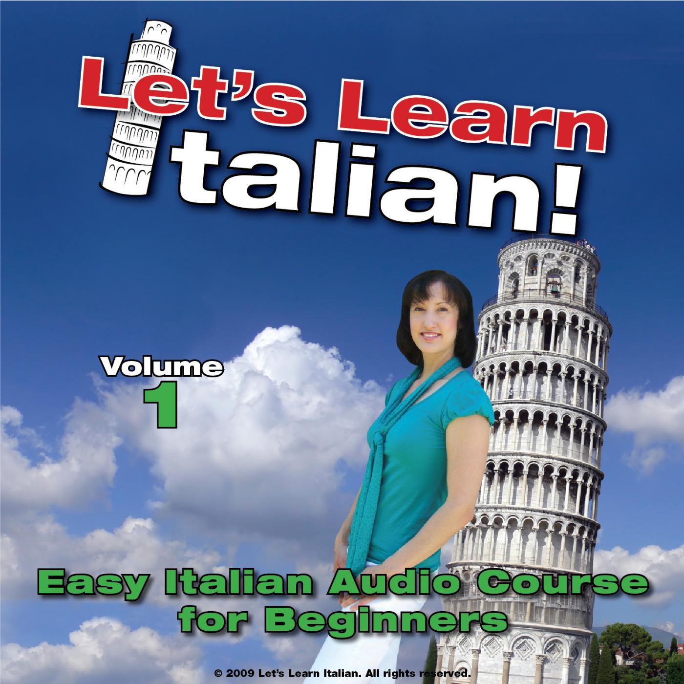 Постер альбома Easy Italian Audio Course for Beginners, Vol. 1