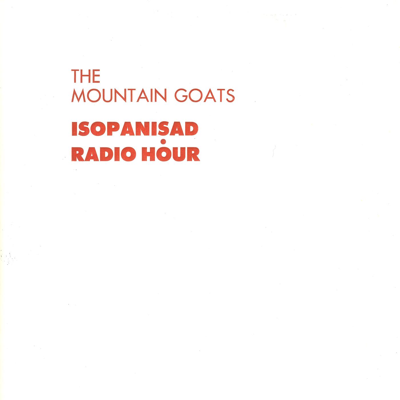 Постер альбома Isopanisad Radio Hour