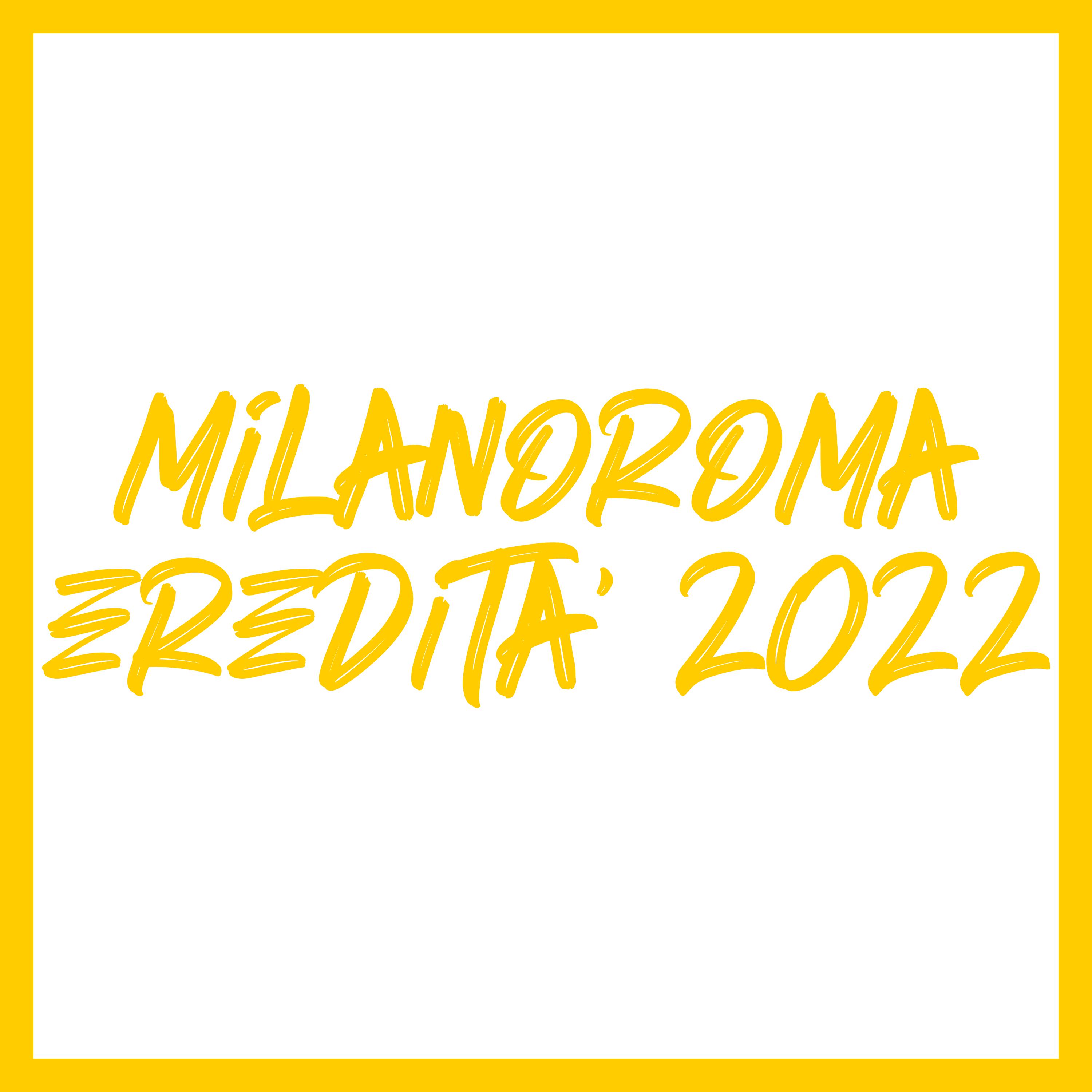 Постер альбома MilanoRoma Eredità 2022