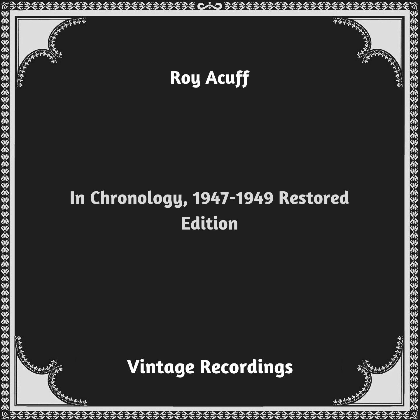 Постер альбома In Chronology, 1947-1949 Restored Edition