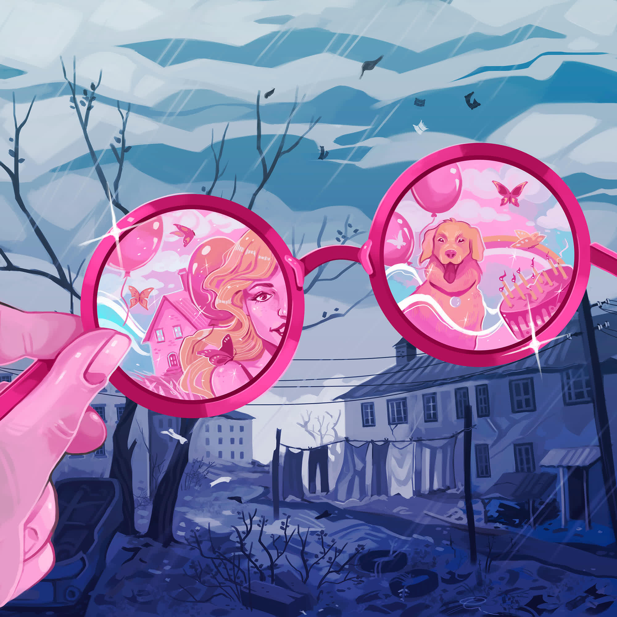 Альбом Жизнь в Розовых Очках - Фиксай - слушать все треки онлайн