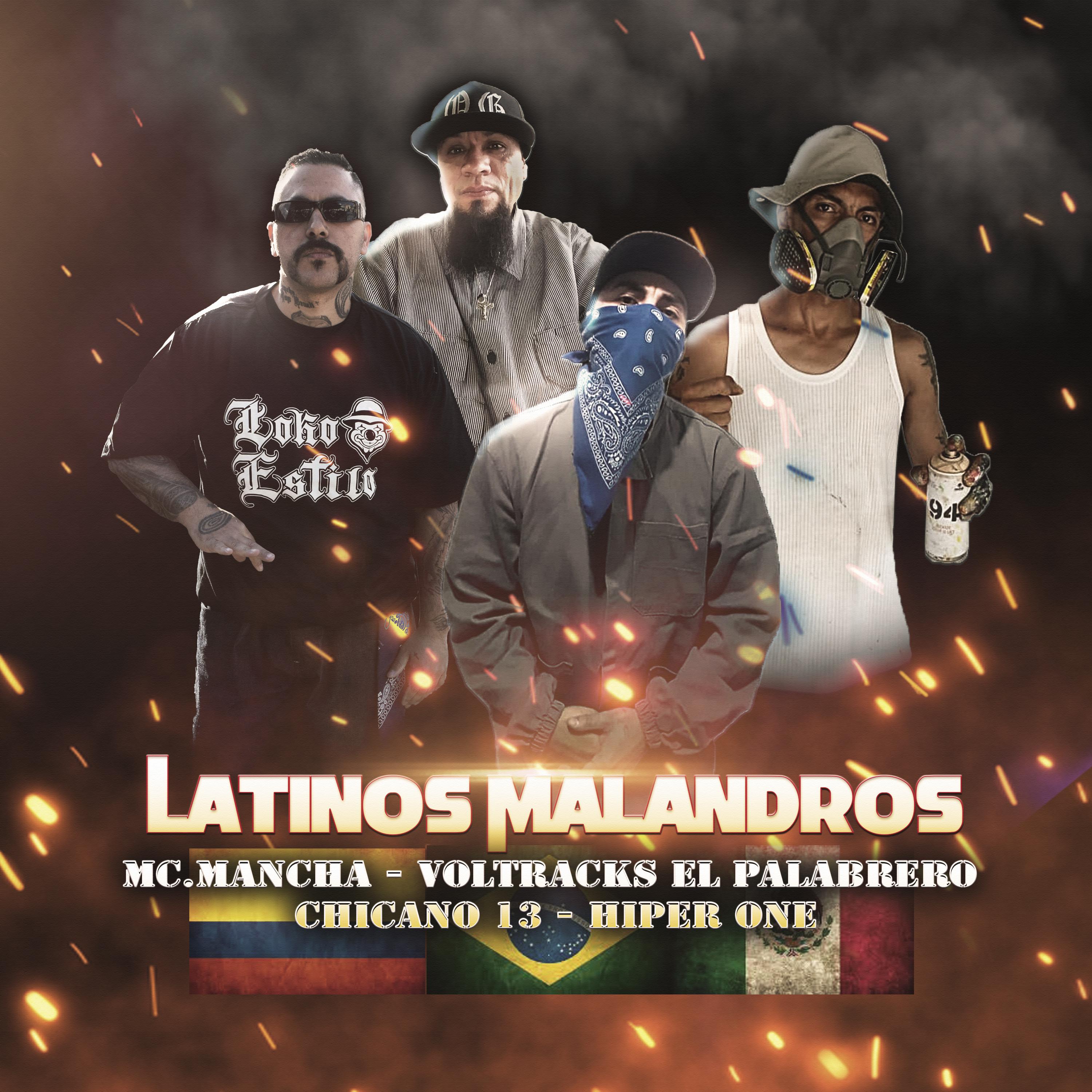 Постер альбома Latinos Malandros