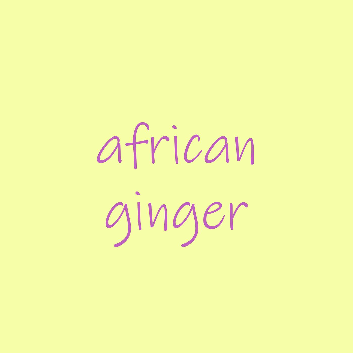 Постер альбома African Ginger