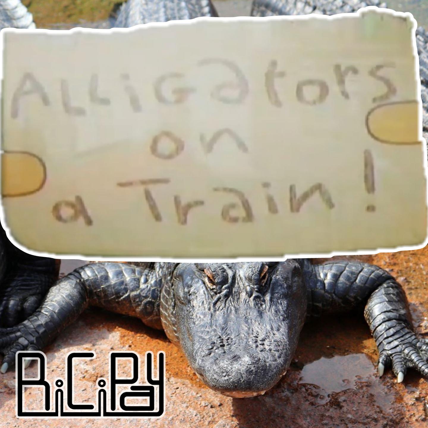 Постер альбома Alligators on a Train