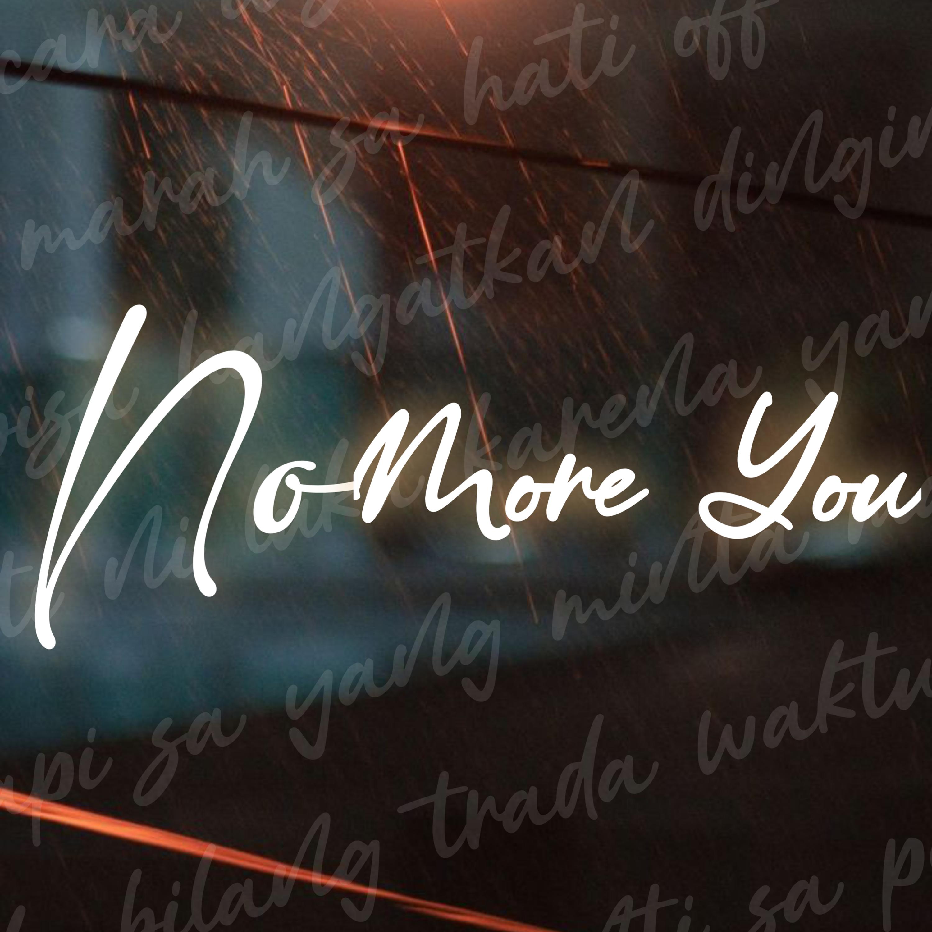 Постер альбома No More You