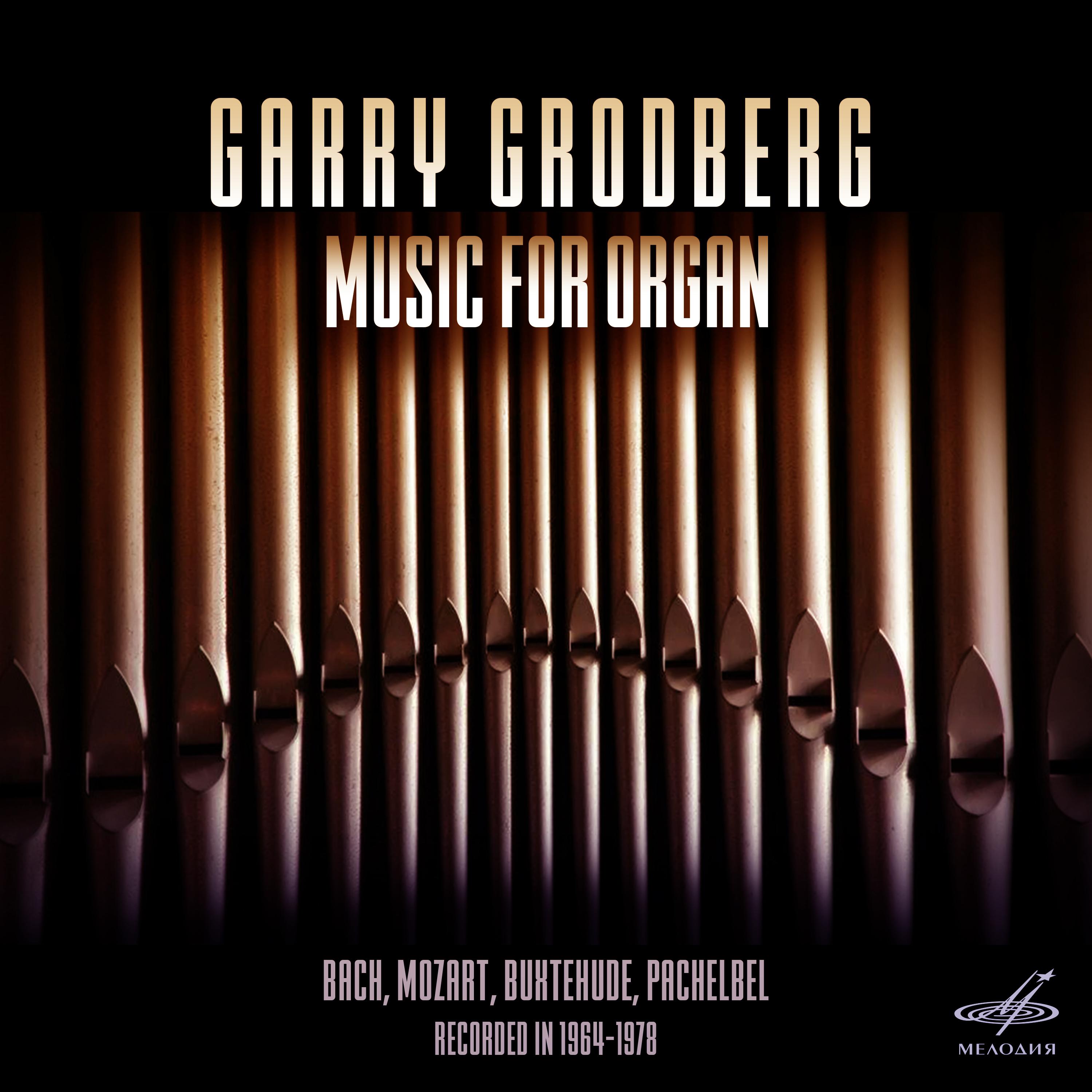 Постер альбома Гарри Гродберг. Музыка для органа