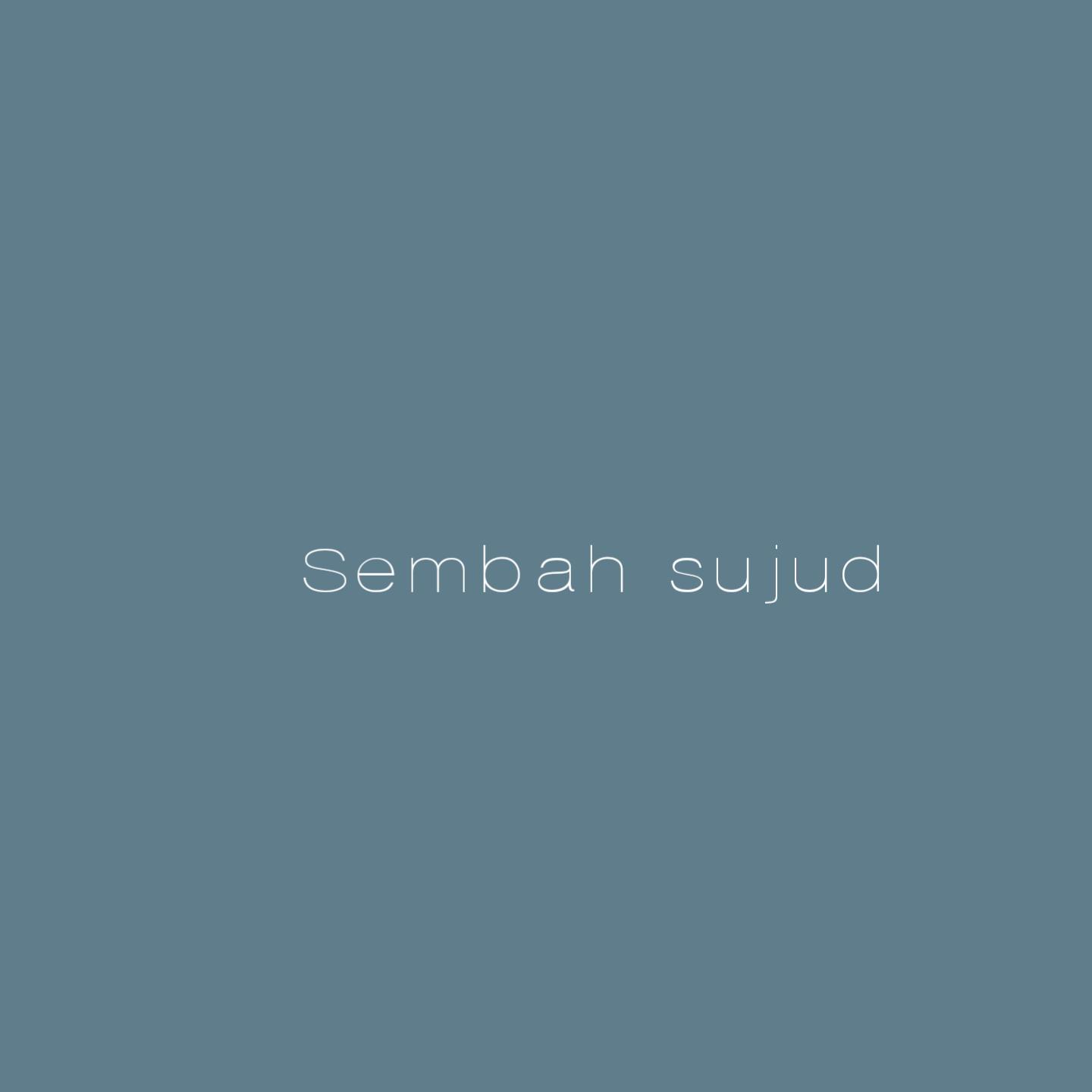 Постер альбома Sembah sujud