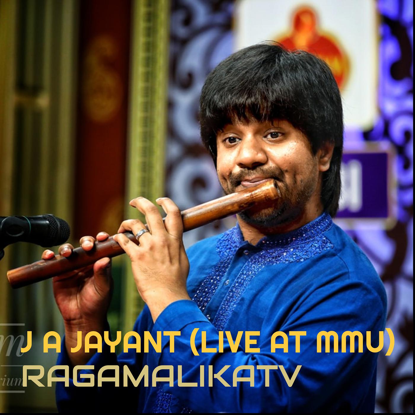 Постер альбома J a Jayant (Live at Mmu)