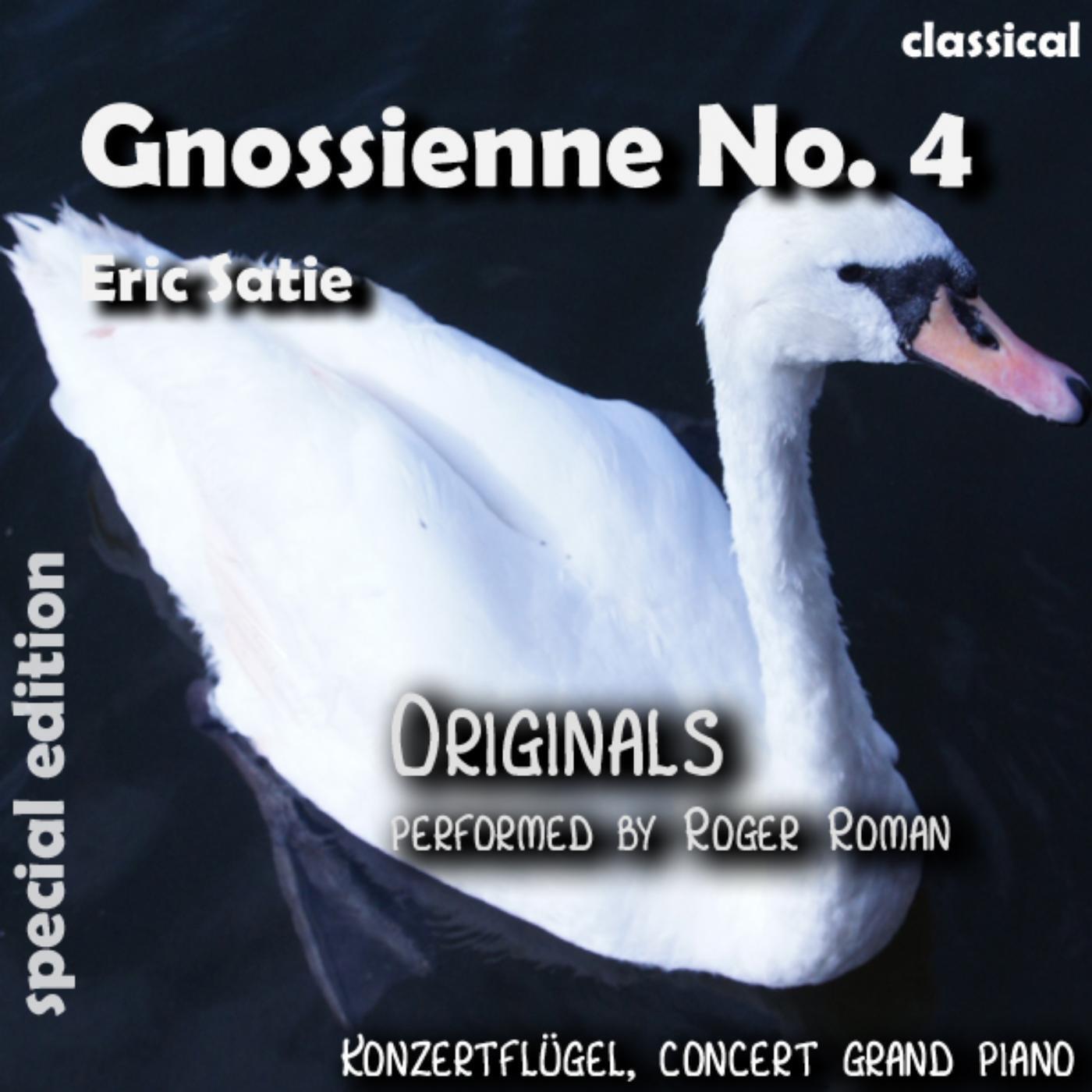 Eric Satie - Gnossienne No. 4 , n. 4 , Nr. 4 , ( 4th Gnossienne ) [feat. Roger Roman]