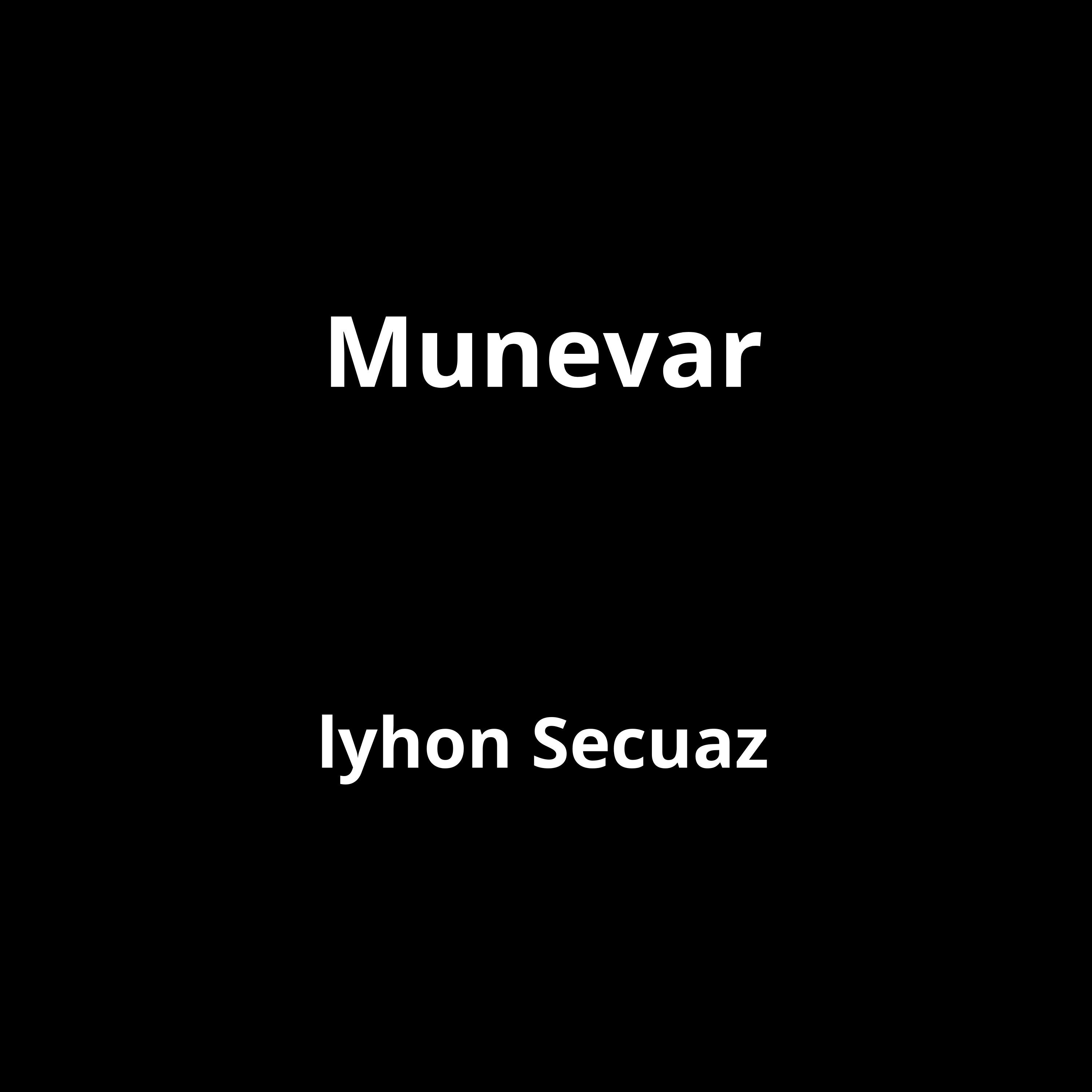 Постер альбома Munevar