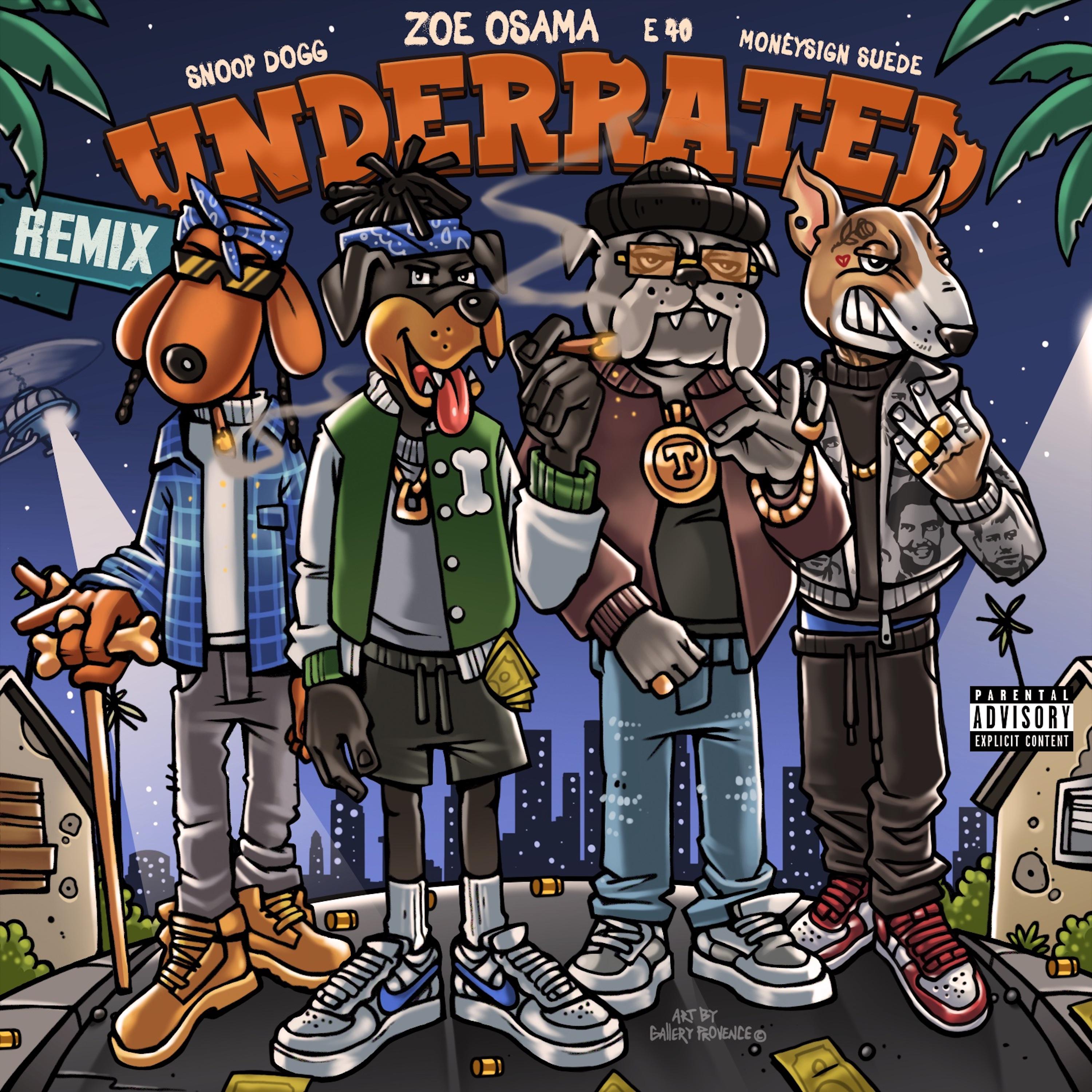 Постер альбома Underrated (Remix) [feat. MoneySign Suede]