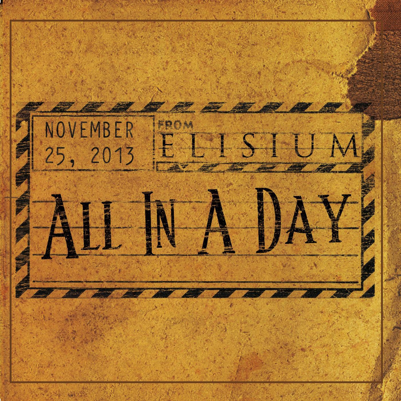 Постер альбома All in a Day