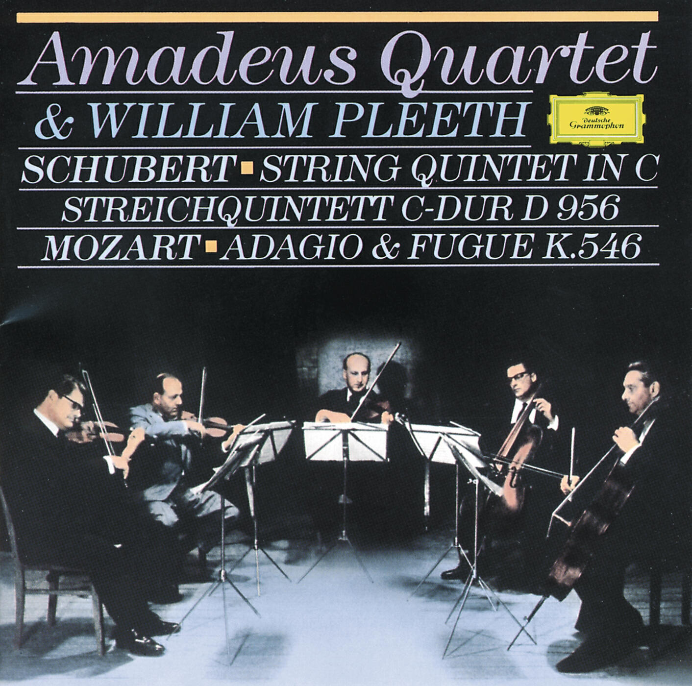 Amadeus Quartet - Schubert: String Quintet In C Major, D. 956 - 4. Allegretto
