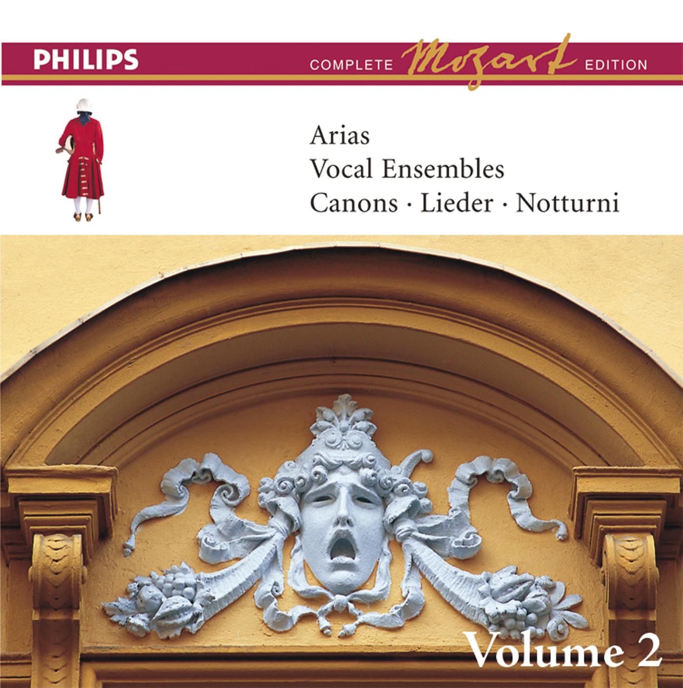 Постер альбома Mozart: Arias, Vocal Ensembles & Canons - Vol.2