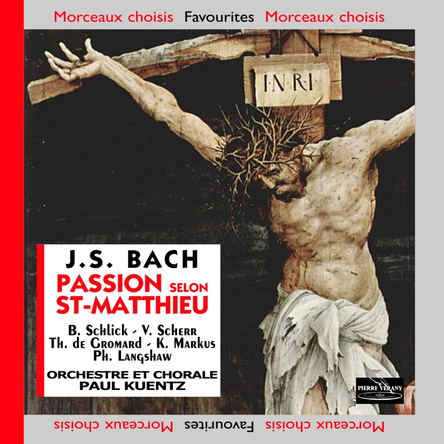 Постер альбома Bach J.S.: La Passion selon Saint-Matthieu, BWV 244