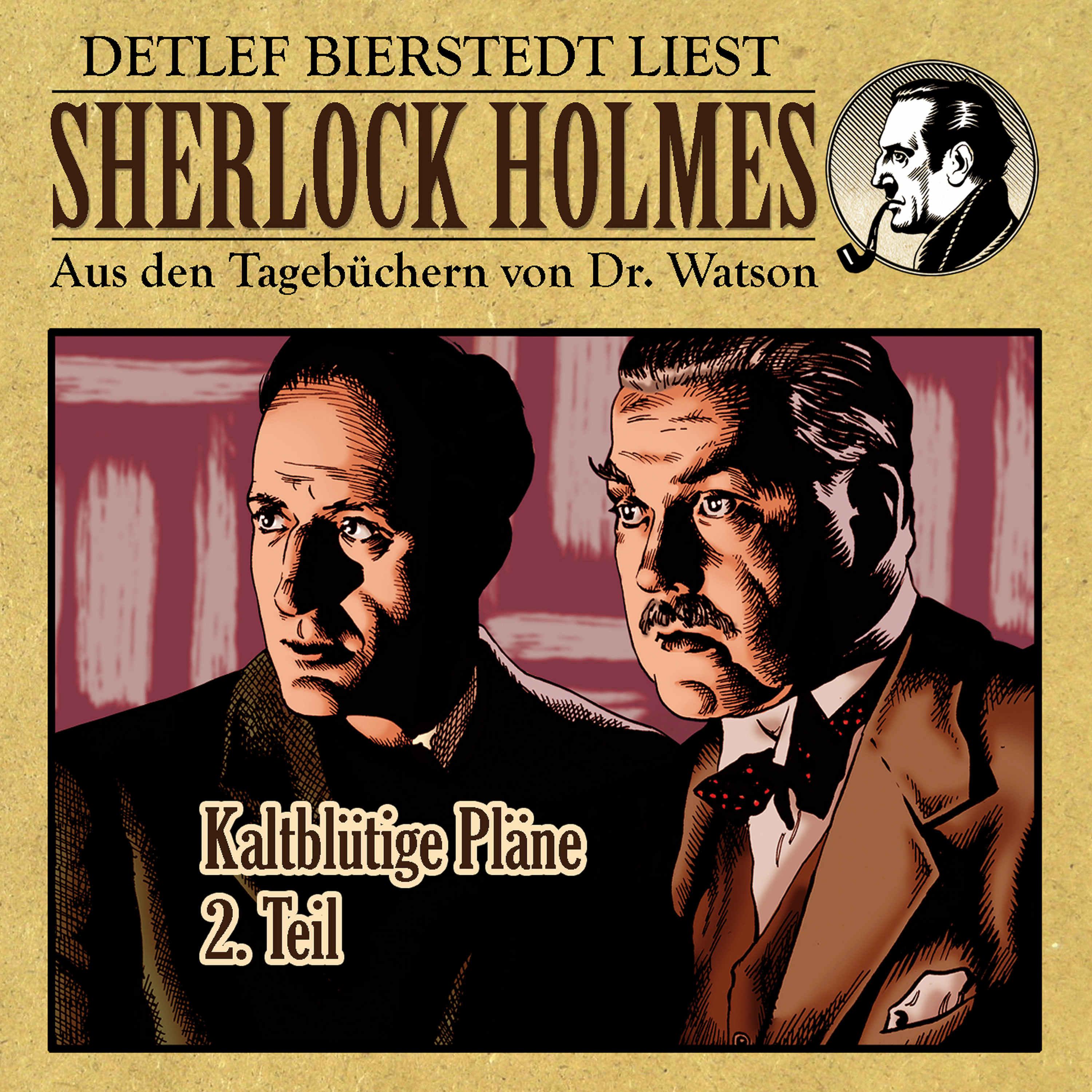 Постер альбома Kaltblütige Pläne 2. Teil (Sherlock Holmes: Aus den Tagebüchern von Dr. Watson)