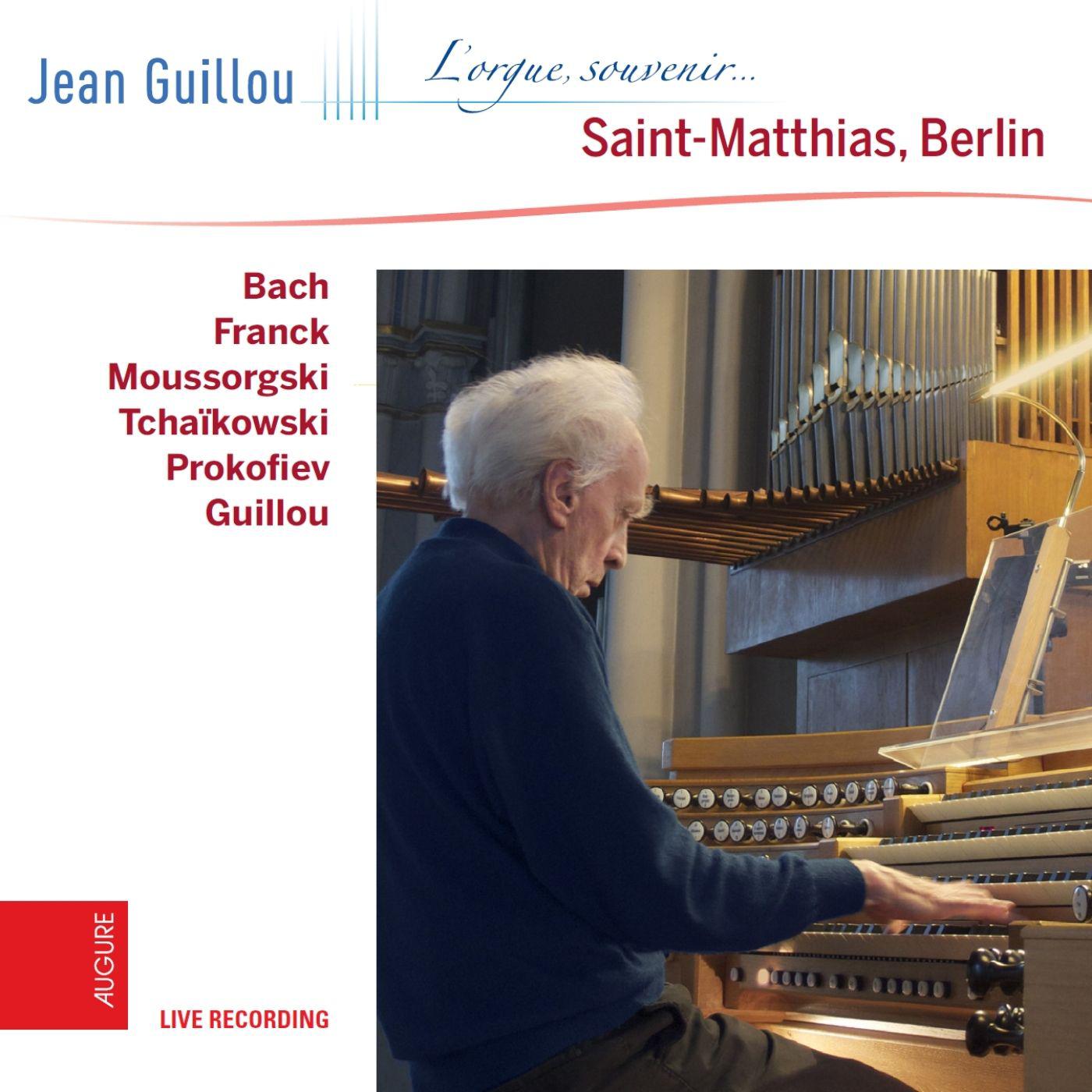 Постер альбома Jean Guillou à la Matthias-Kirche de Berlin