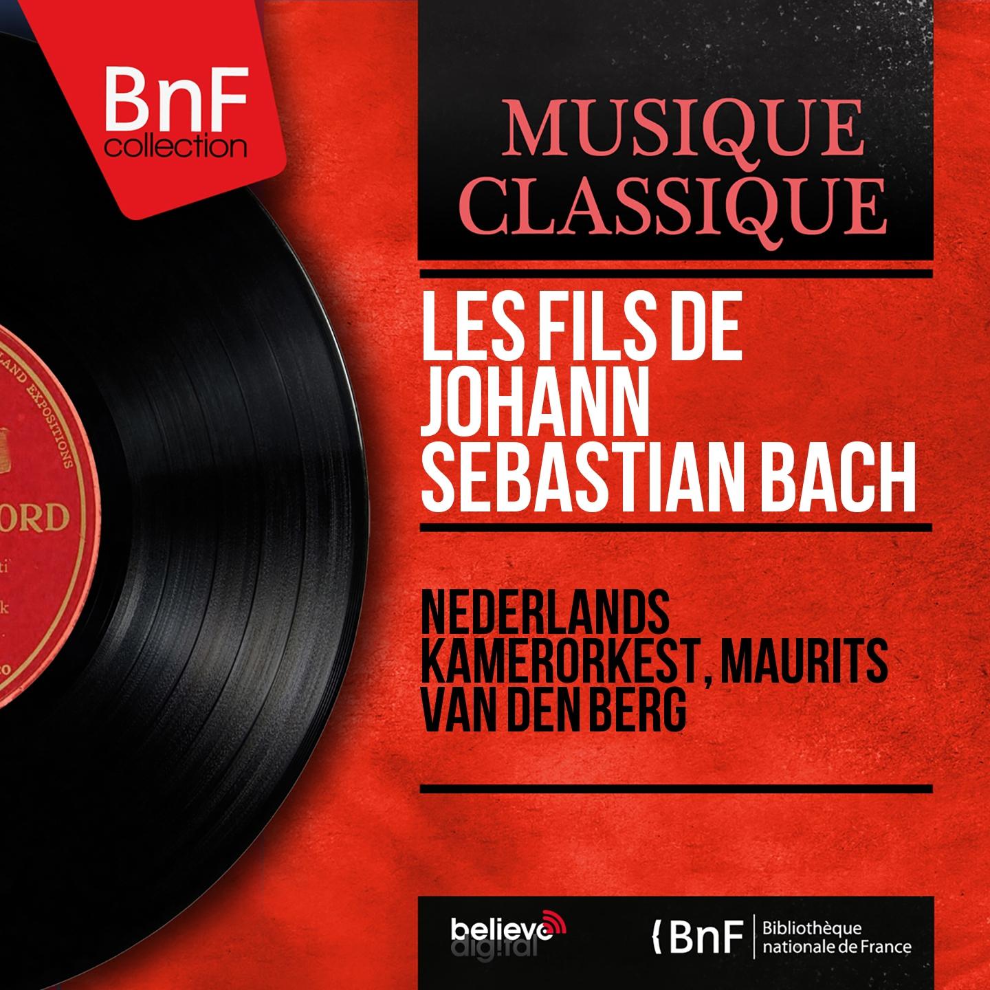 Постер альбома Les fils de Johann Sebastian Bach (Mono Version)