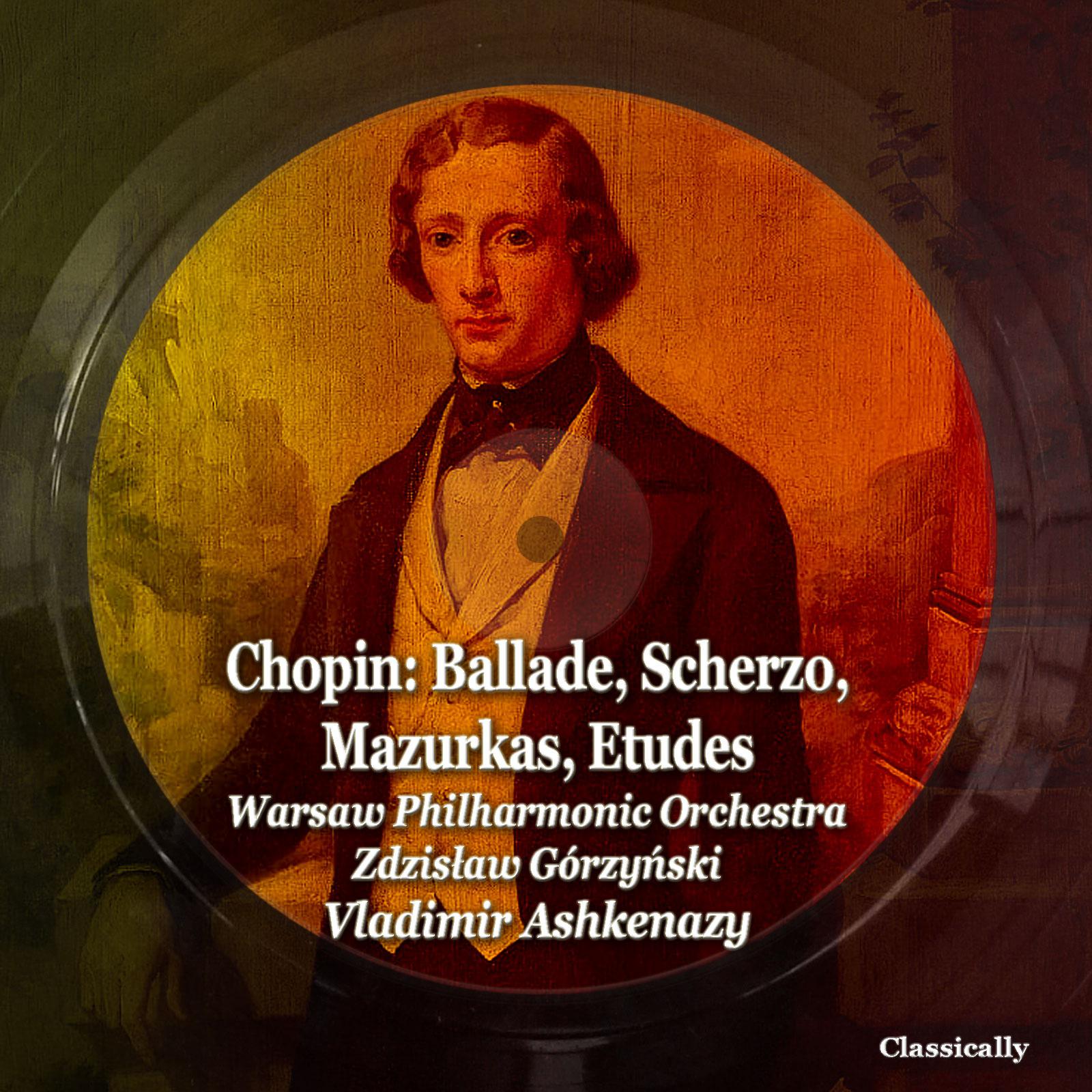 Постер альбома Chopin: Ballade, Scherzo, Mazurkas, Etudes