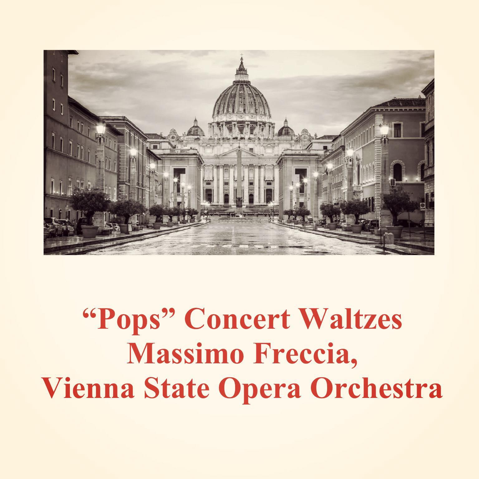 Постер альбома "pops" Concert Waltzes