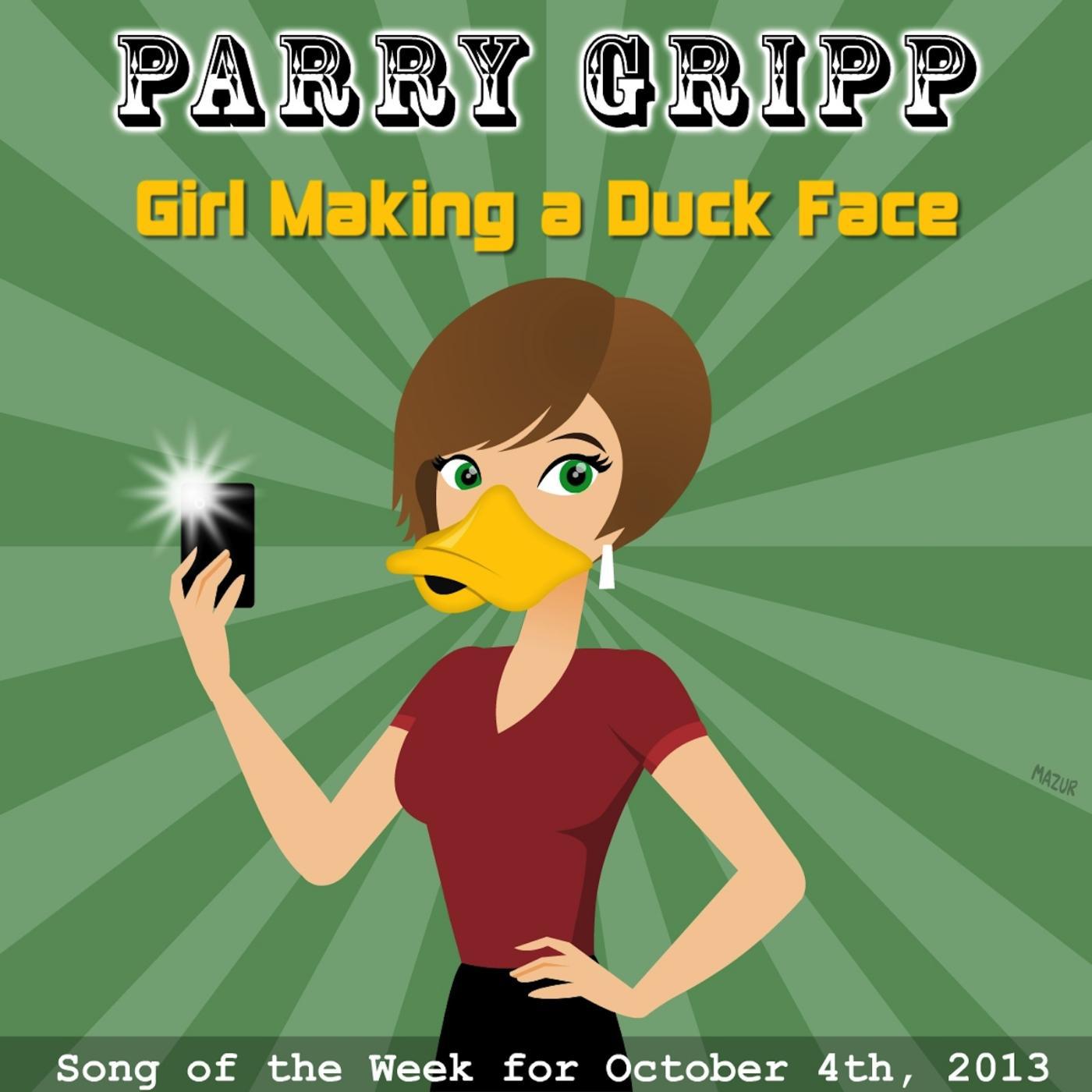 Постер альбома Girl Making a Duck Face