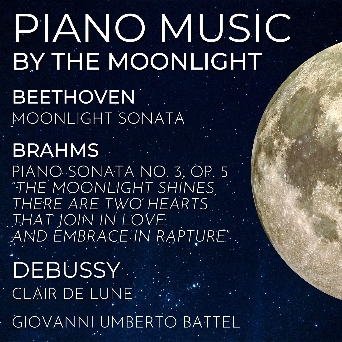 Постер альбома Piano Music by the Moonlight