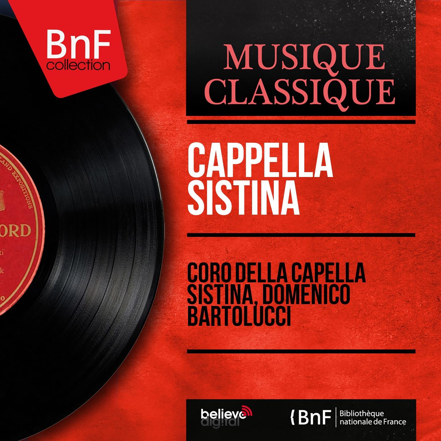 Постер альбома Cappella Sistina (Mono Version)