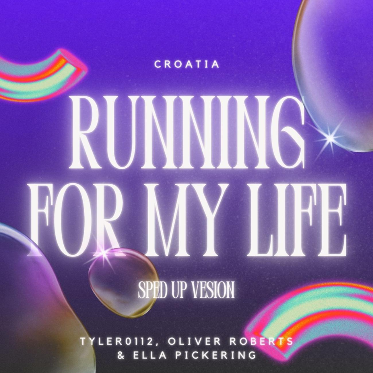Постер альбома Running For My Life - Sped Up Version