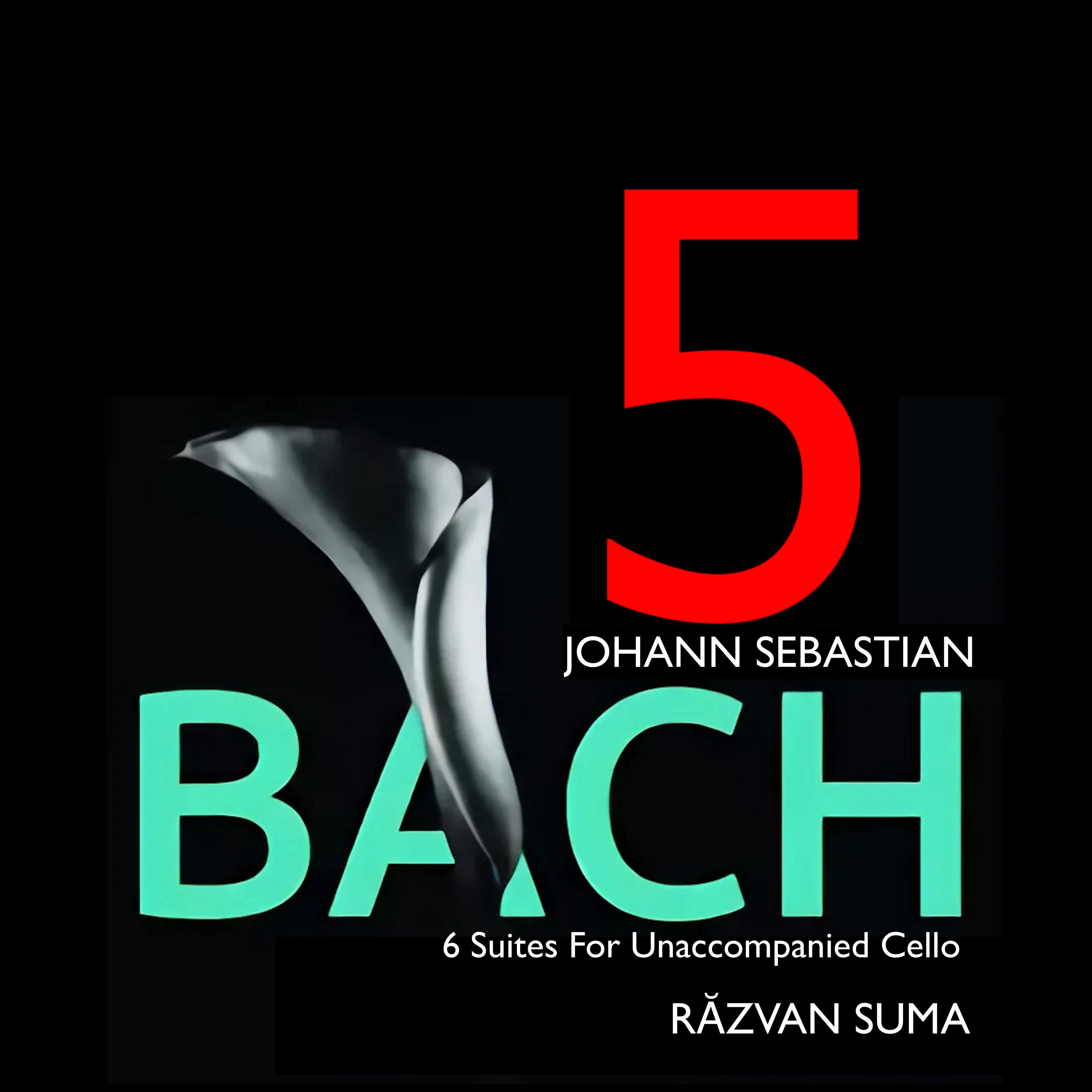 Постер альбома Bach: Cello Suite No. 5 in C Minor, BWV 1011