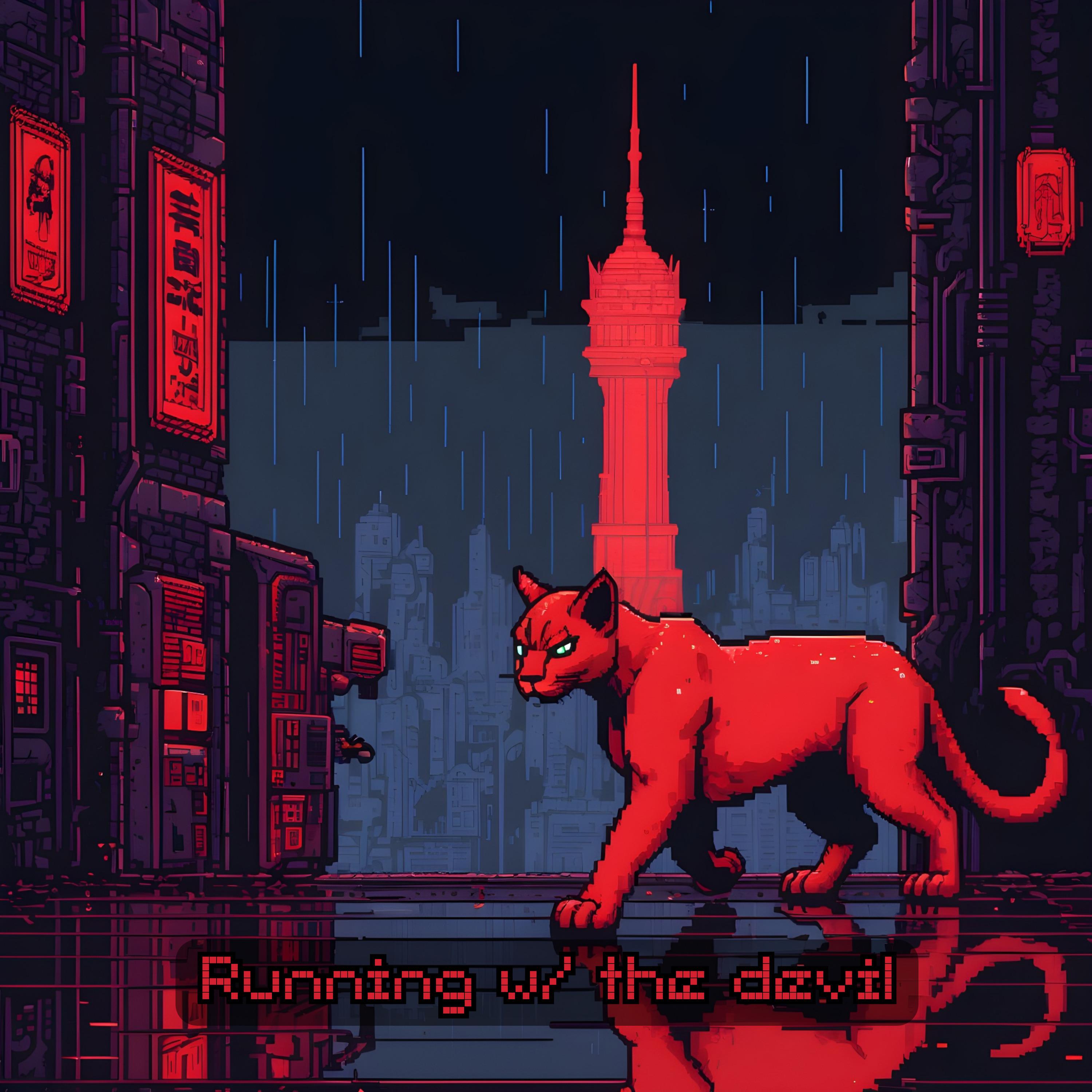 Постер альбома Running w/ the devil