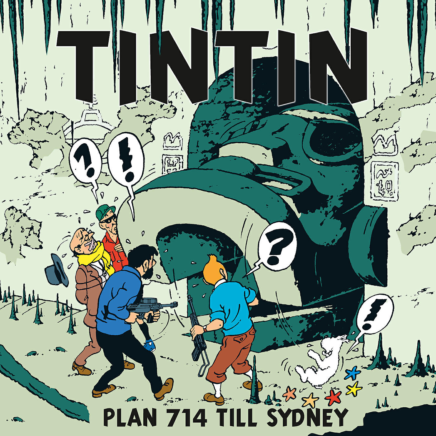 Tintin - Plan 714 till Sydney, del 17
