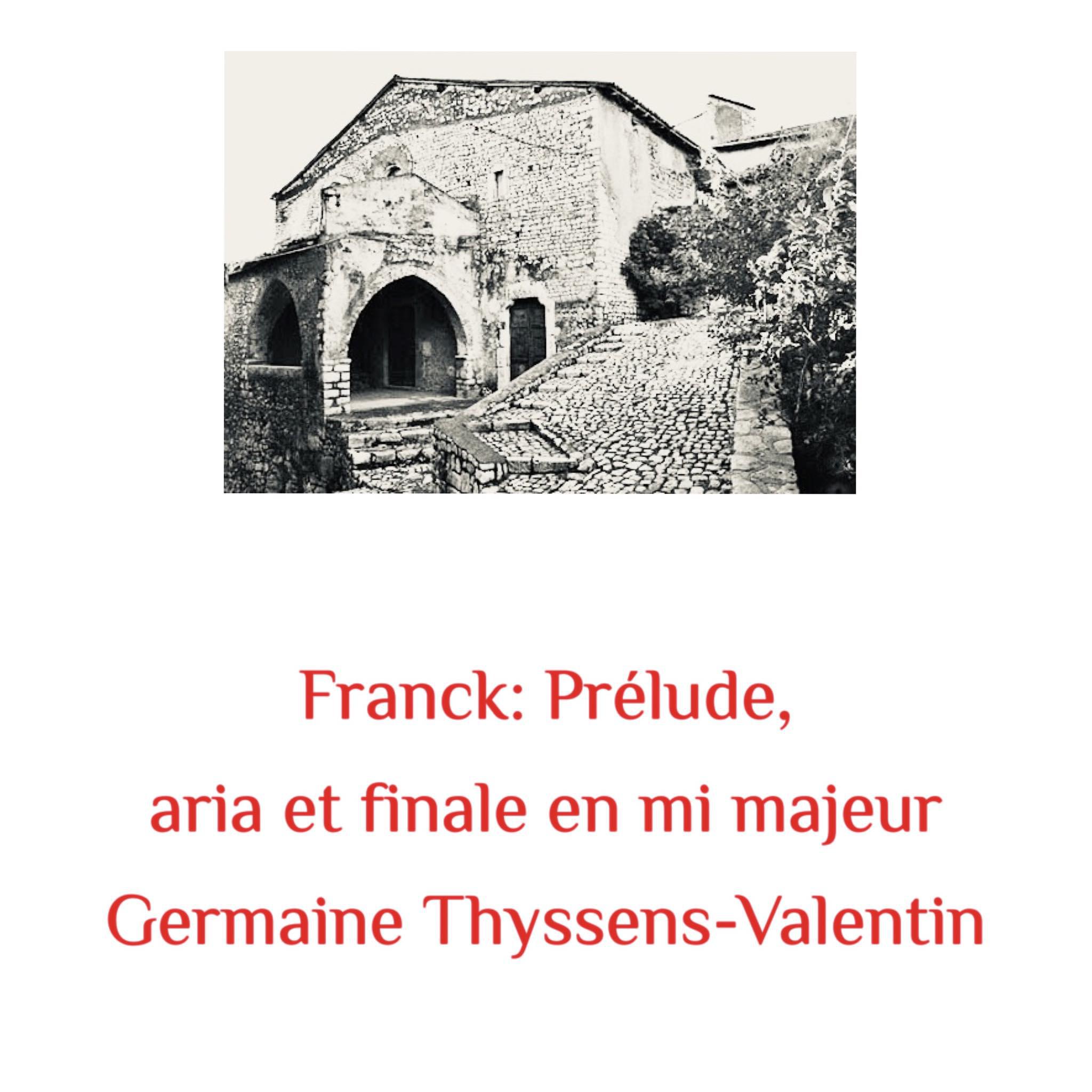 Постер альбома Franck: Prélude, Aria Et Finale En Mi Majeur