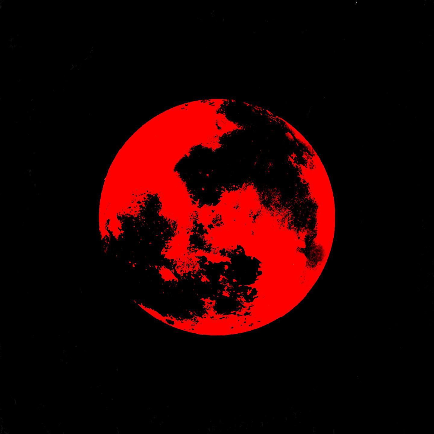 Постер альбома Под кроваво-алой луной