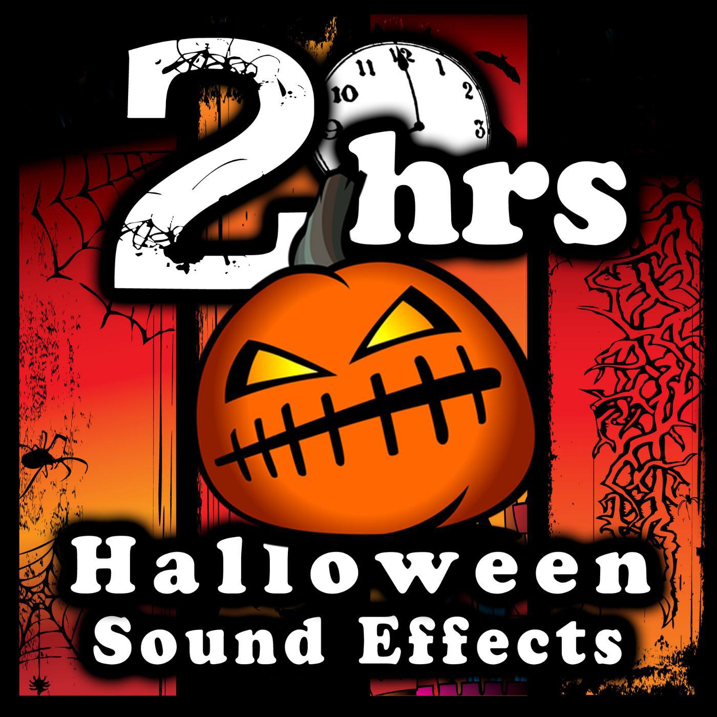 Постер альбома Halloween Sound Effects - 2 Hours of Scary Sounds